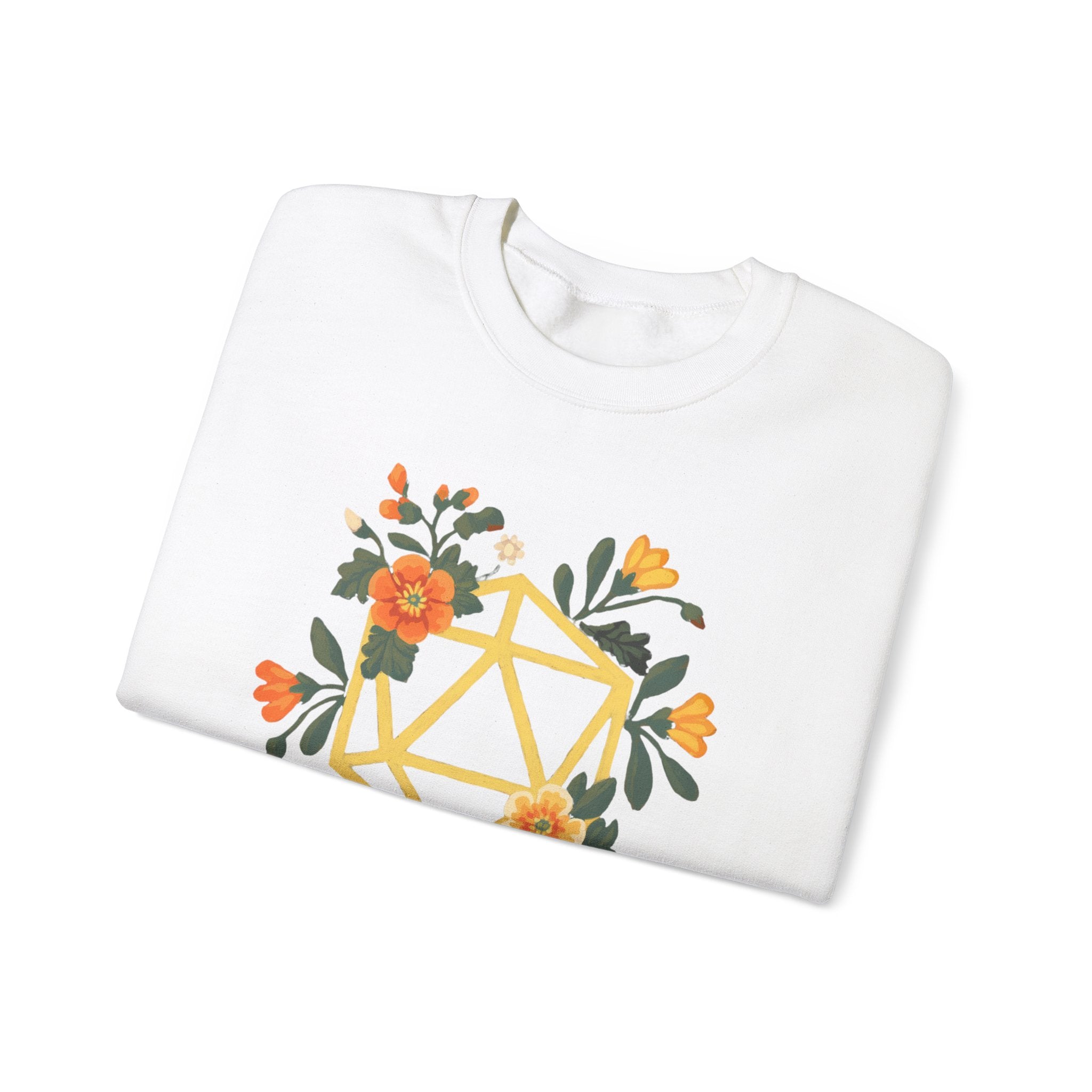 Floral Polyhedron - Sweatshirt