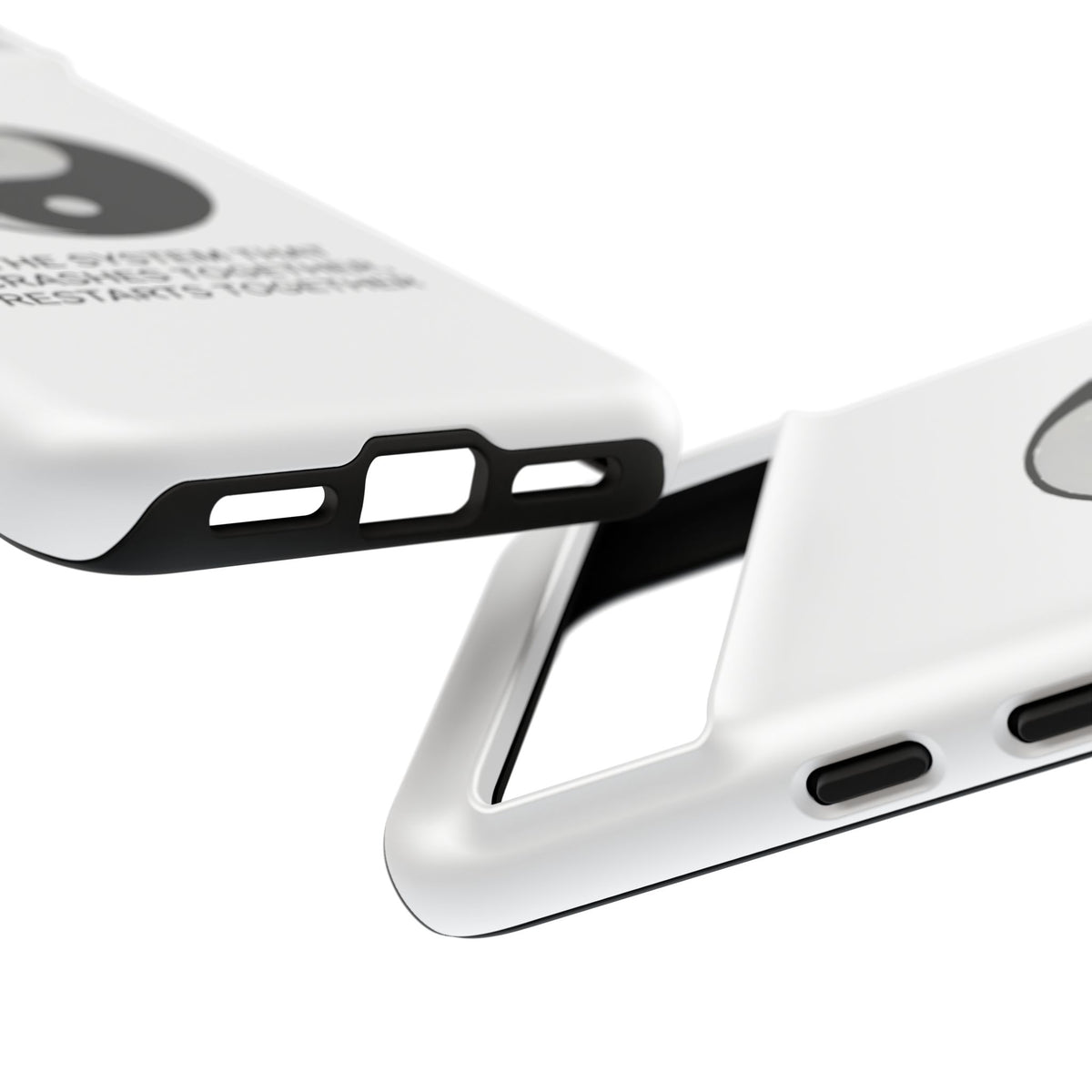 The System That Crashes Together, Restarts Together Phone Case