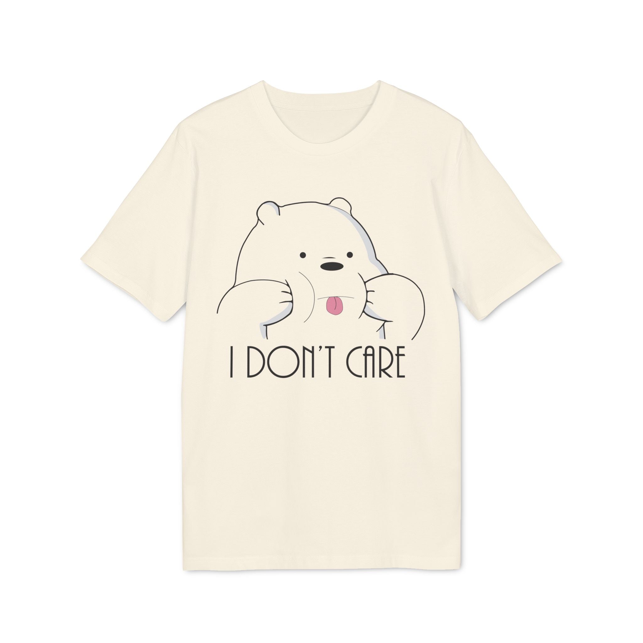 I-dont-Care--Panda - Organic T-Shirt