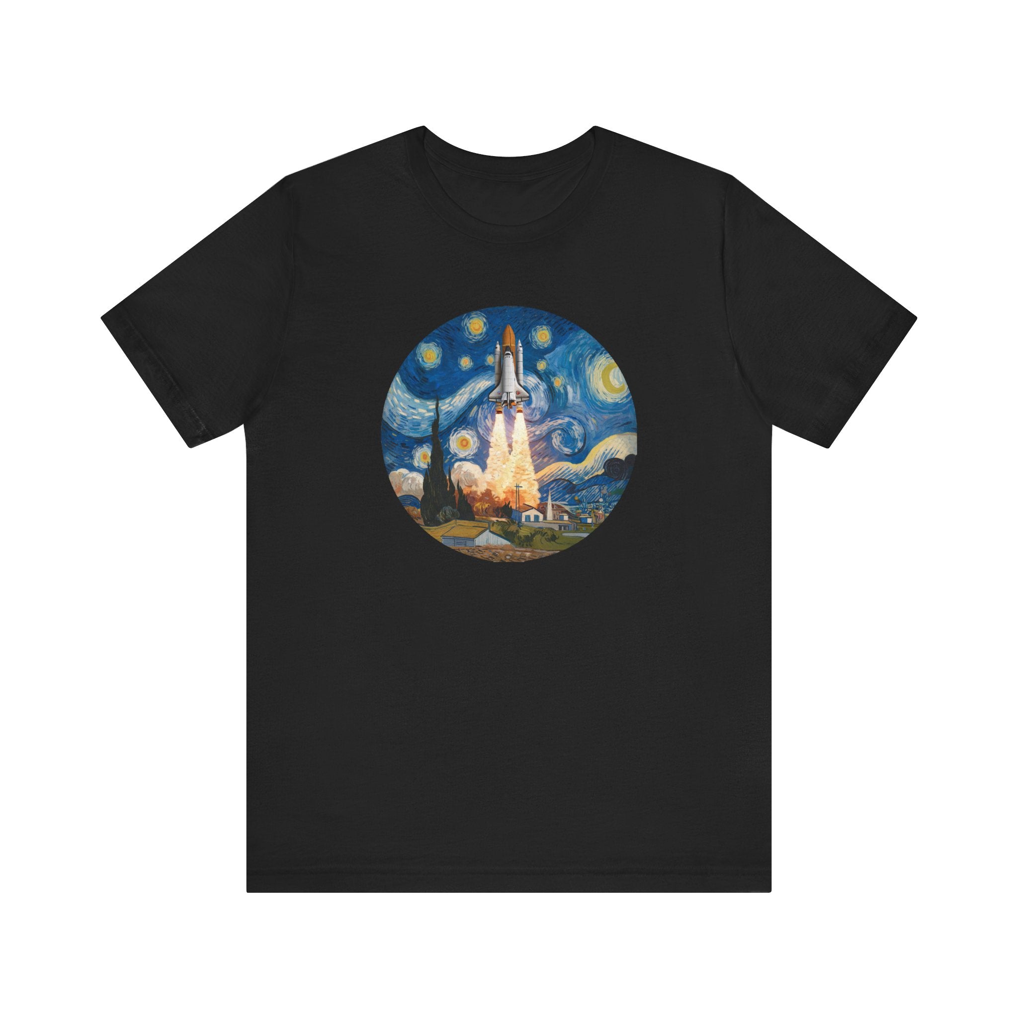 Van Gogh Spaceship - T-Shirt