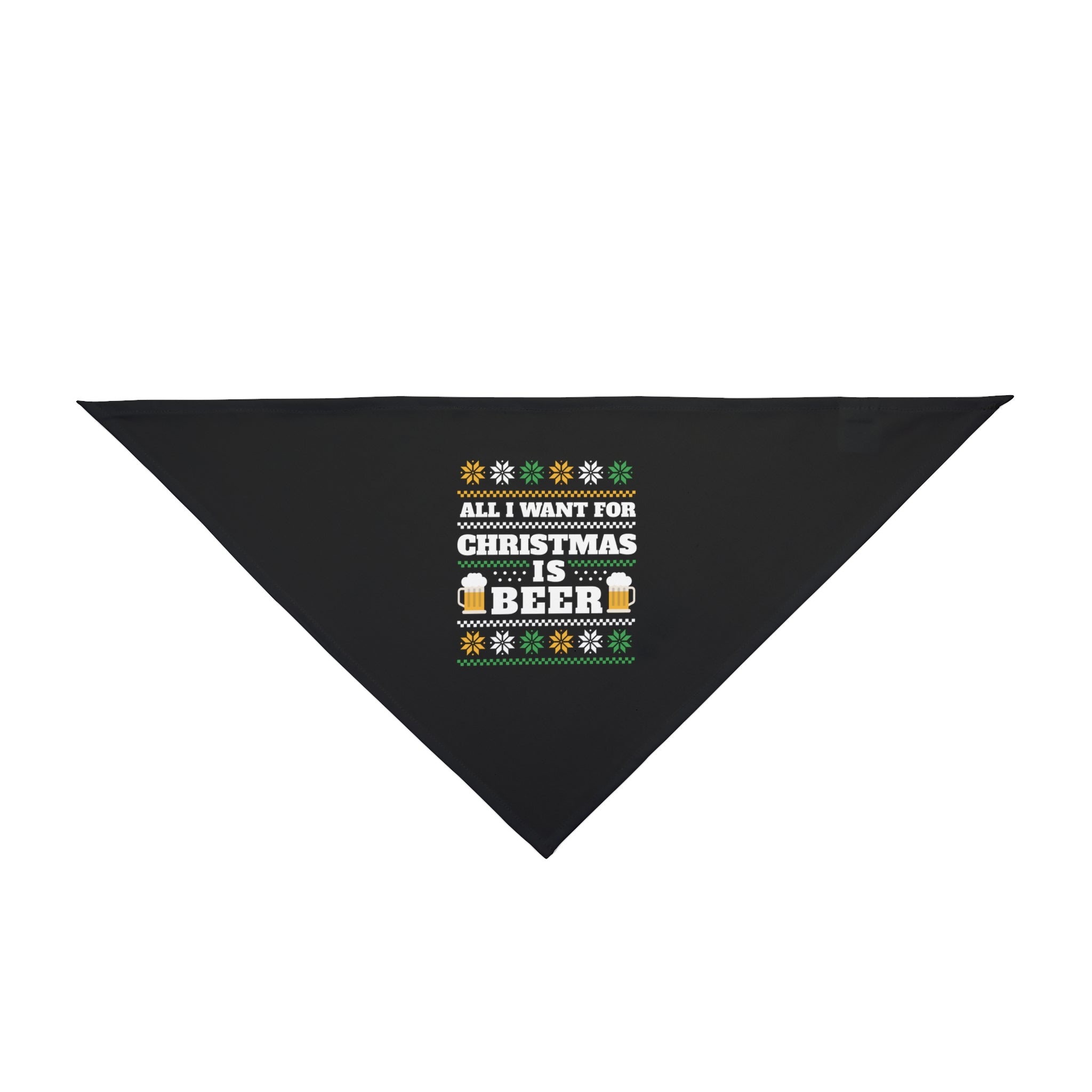 Beer Ugly Sweater - Pet Bandana
