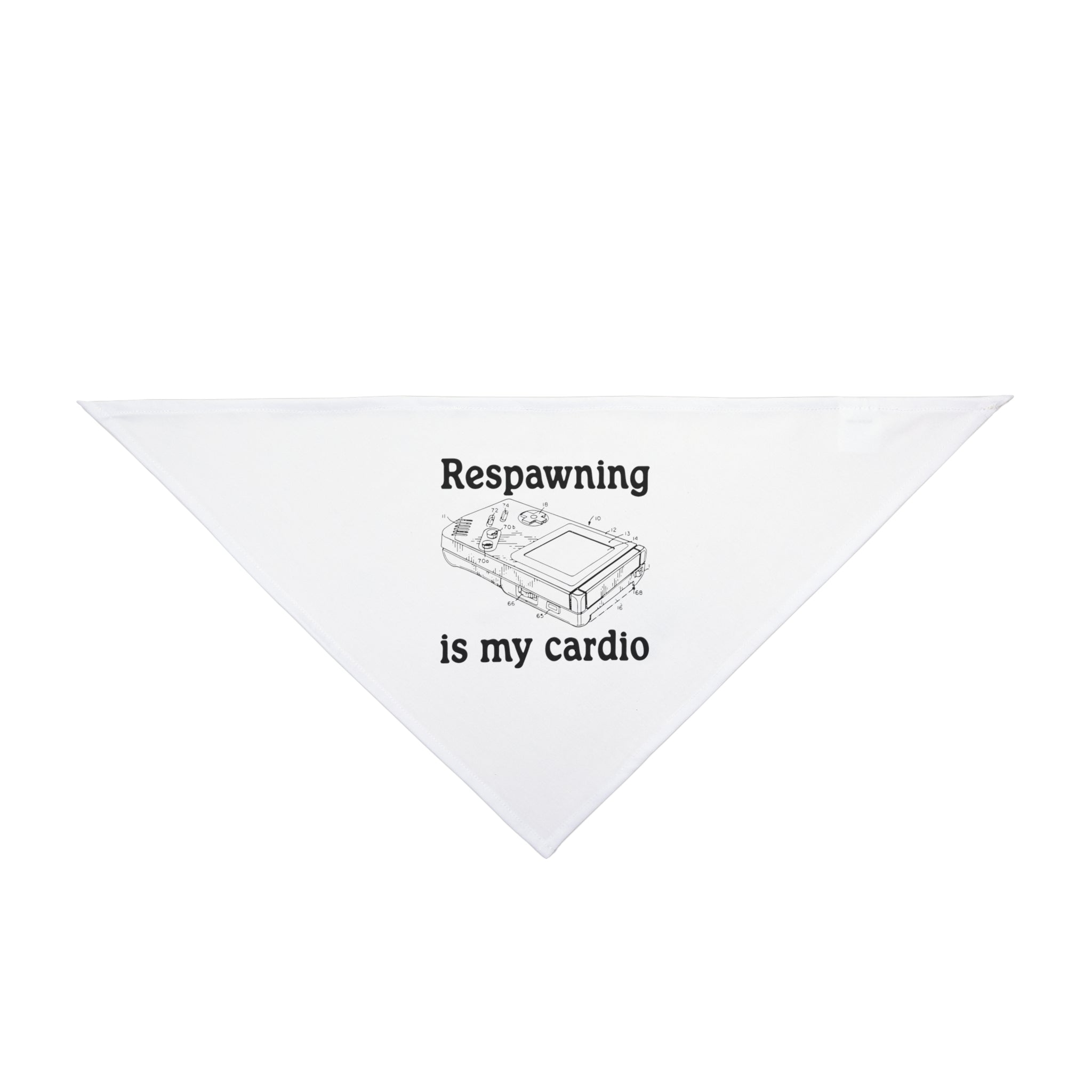 Respawning is My Cardio - Pet Bandana
