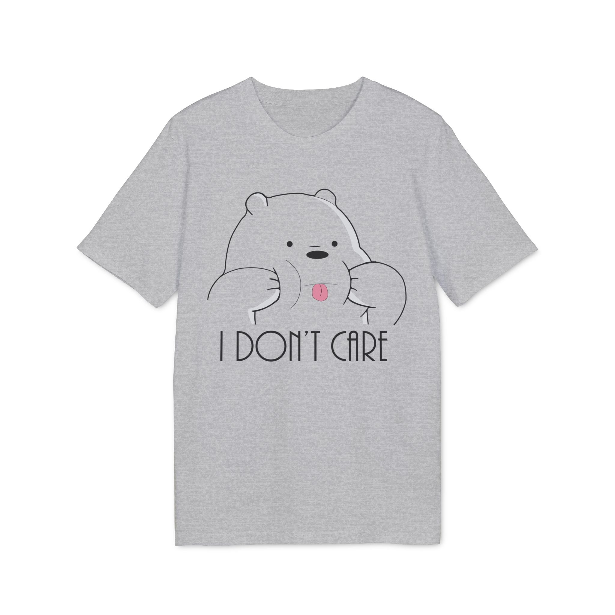 I-dont-Care--Panda - Organic T-Shirt