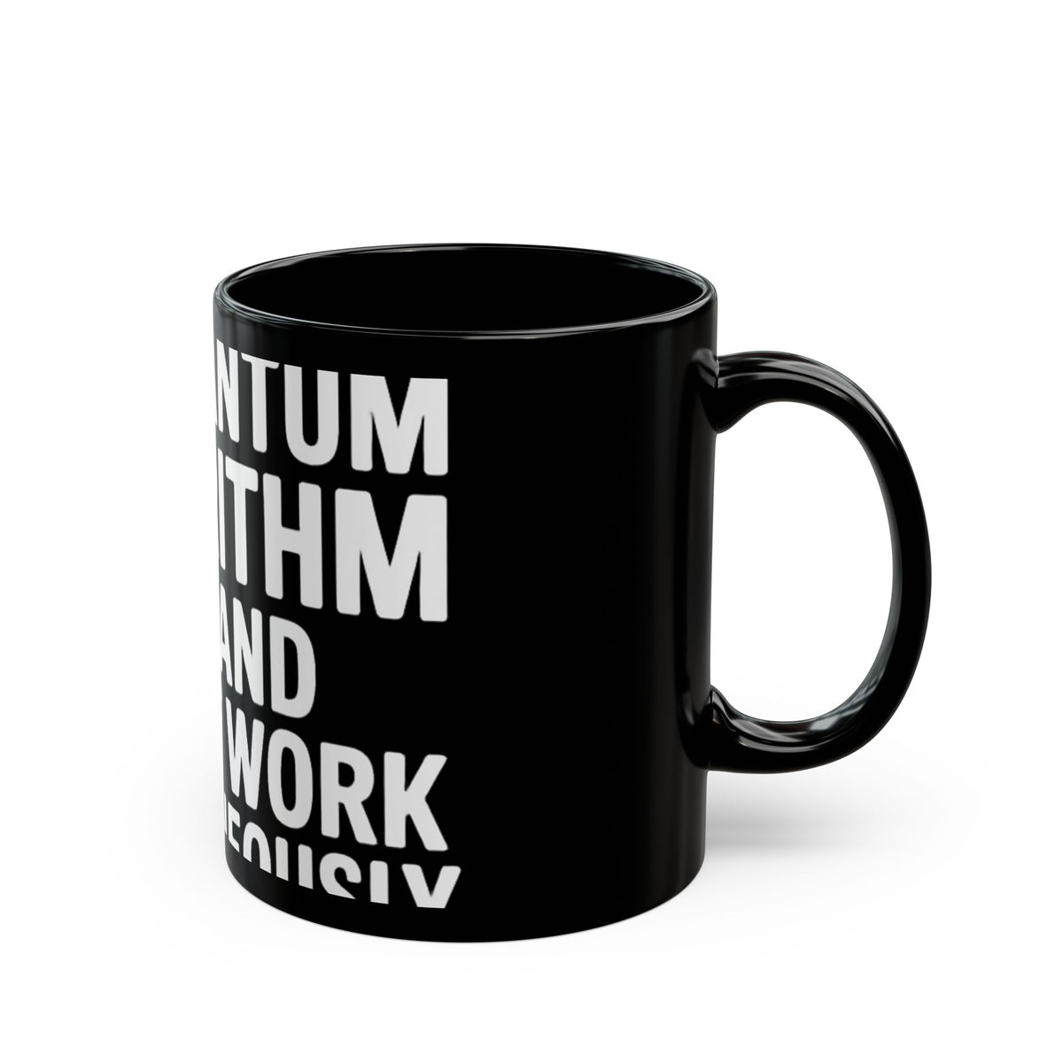 My Quantum Algorithm Works and Doesn't Work Simultaneously Mug