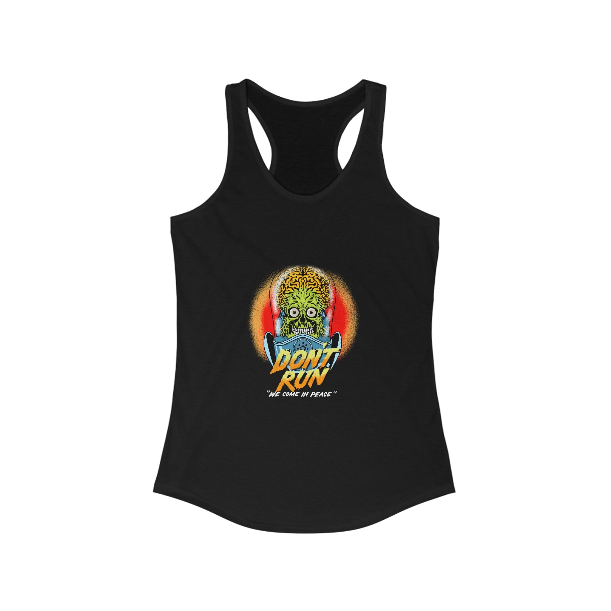 Don't Run - Women's Racerback Tank