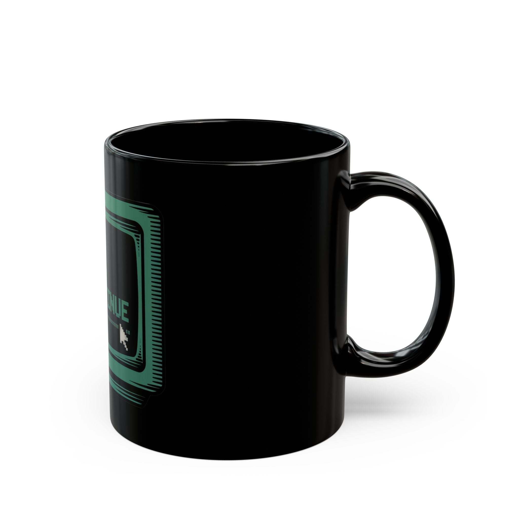 Insert Disk A to Continue - Black Mug