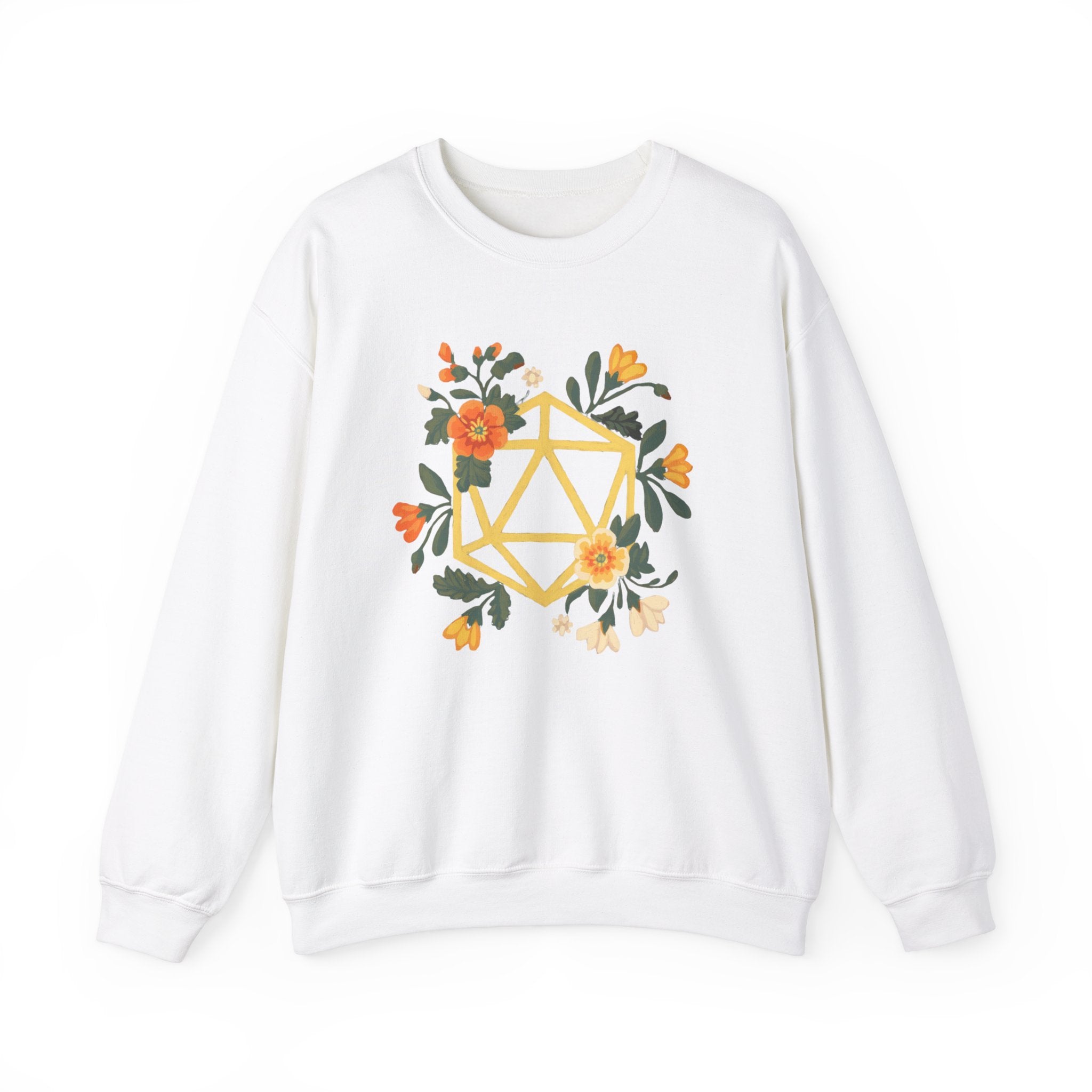 Floral Polyhedron - Sweatshirt