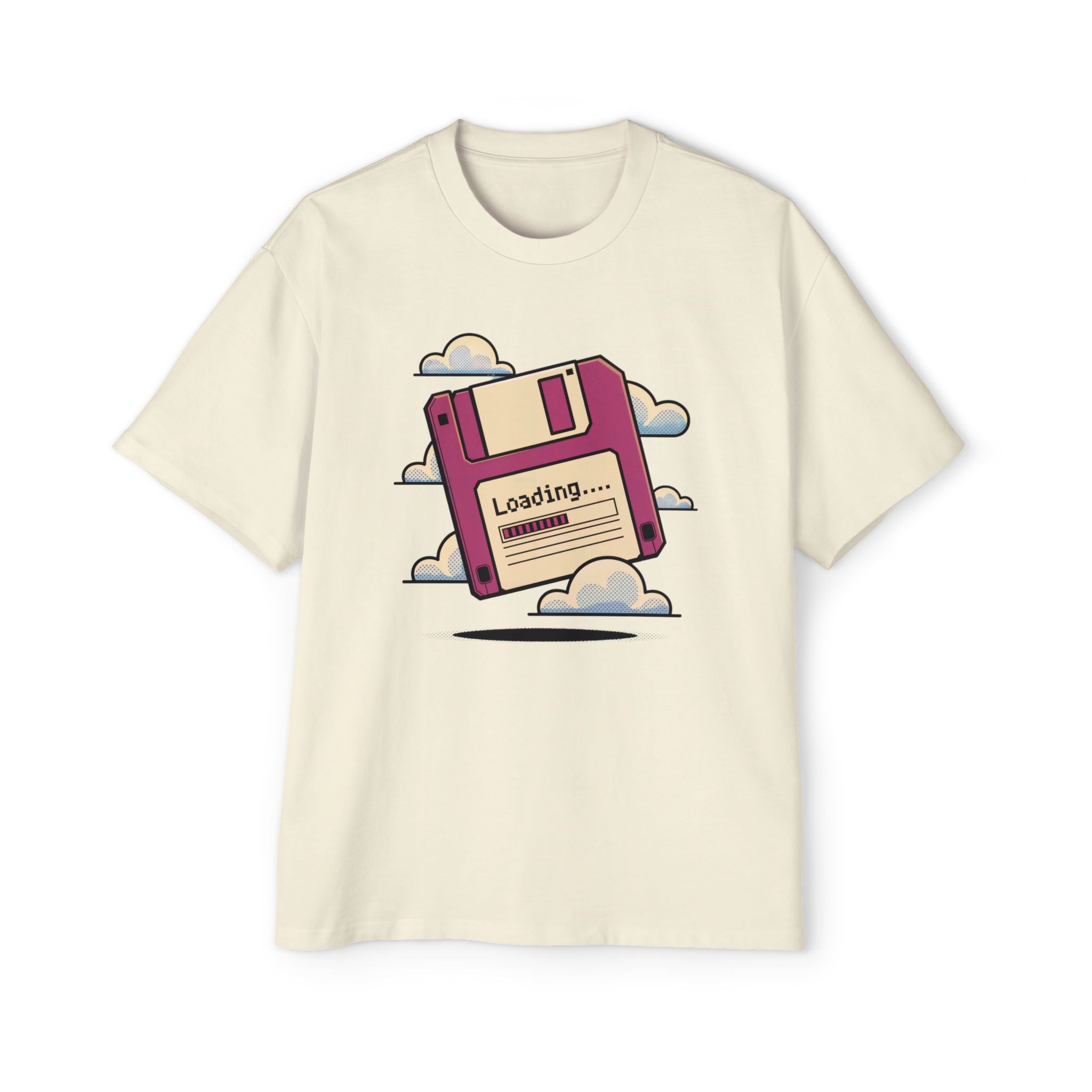 Floppy disk - Heavy Oversized Tee