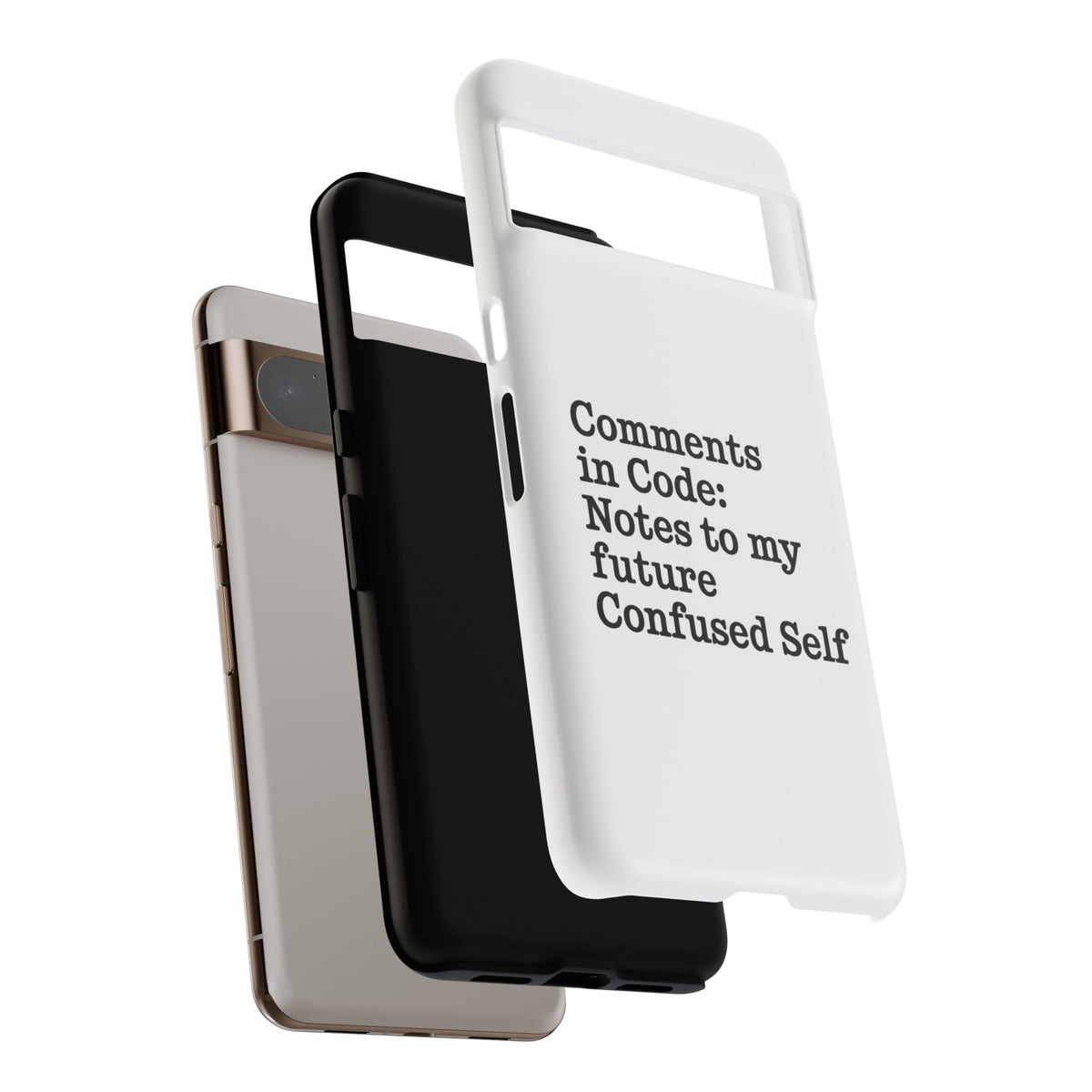 Comments in Code, Notes to My Future Confused Self Phone Case