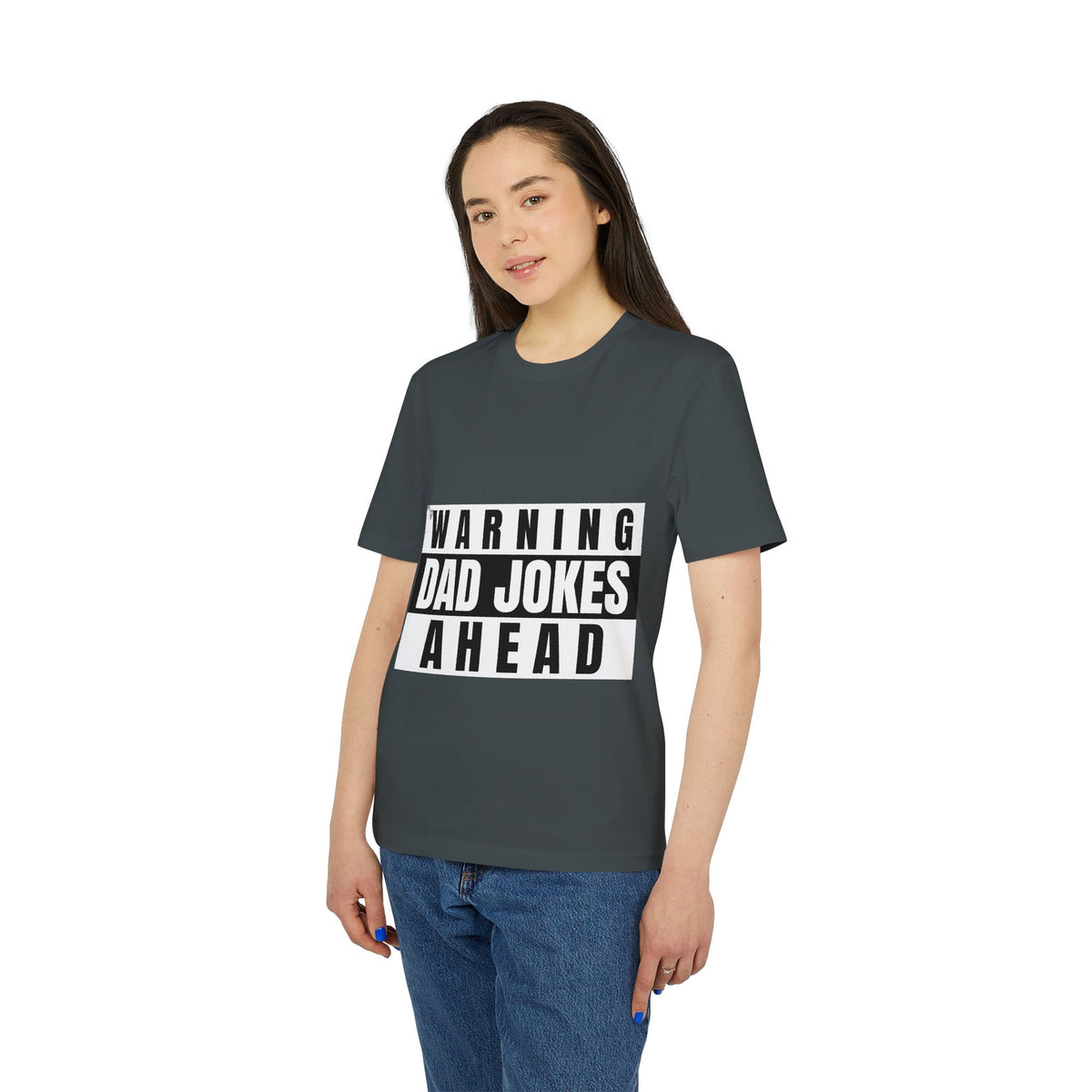 Warning: Dad Jokes Ahead Organic Tee