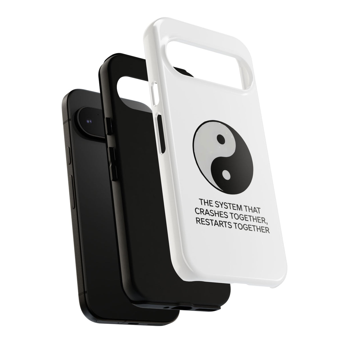 The System That Crashes Together, Restarts Together Phone Case