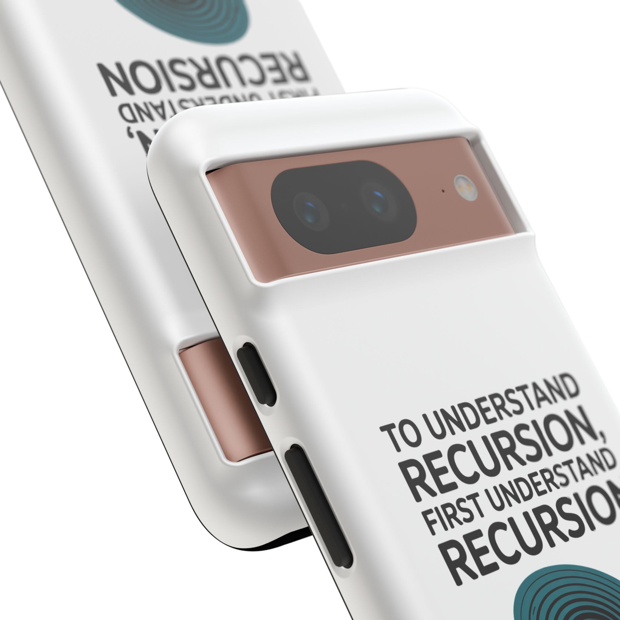 Recursion Black- Impact-Resistant Phone Case