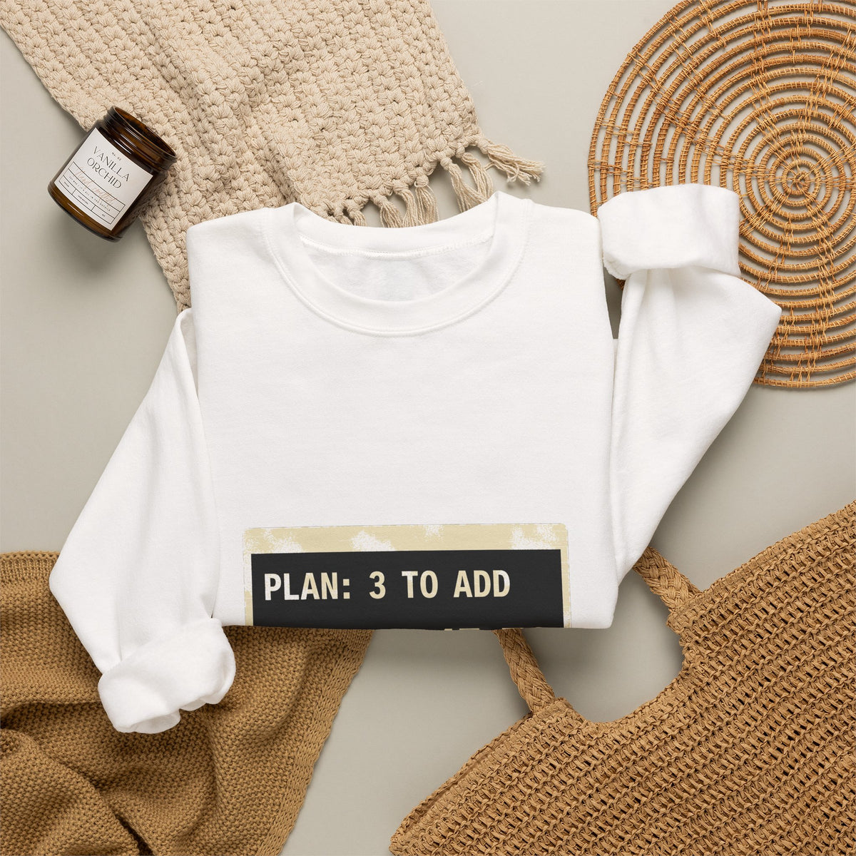 Plan 3 to Add, Apply 47 to Destroy Sweatshirt