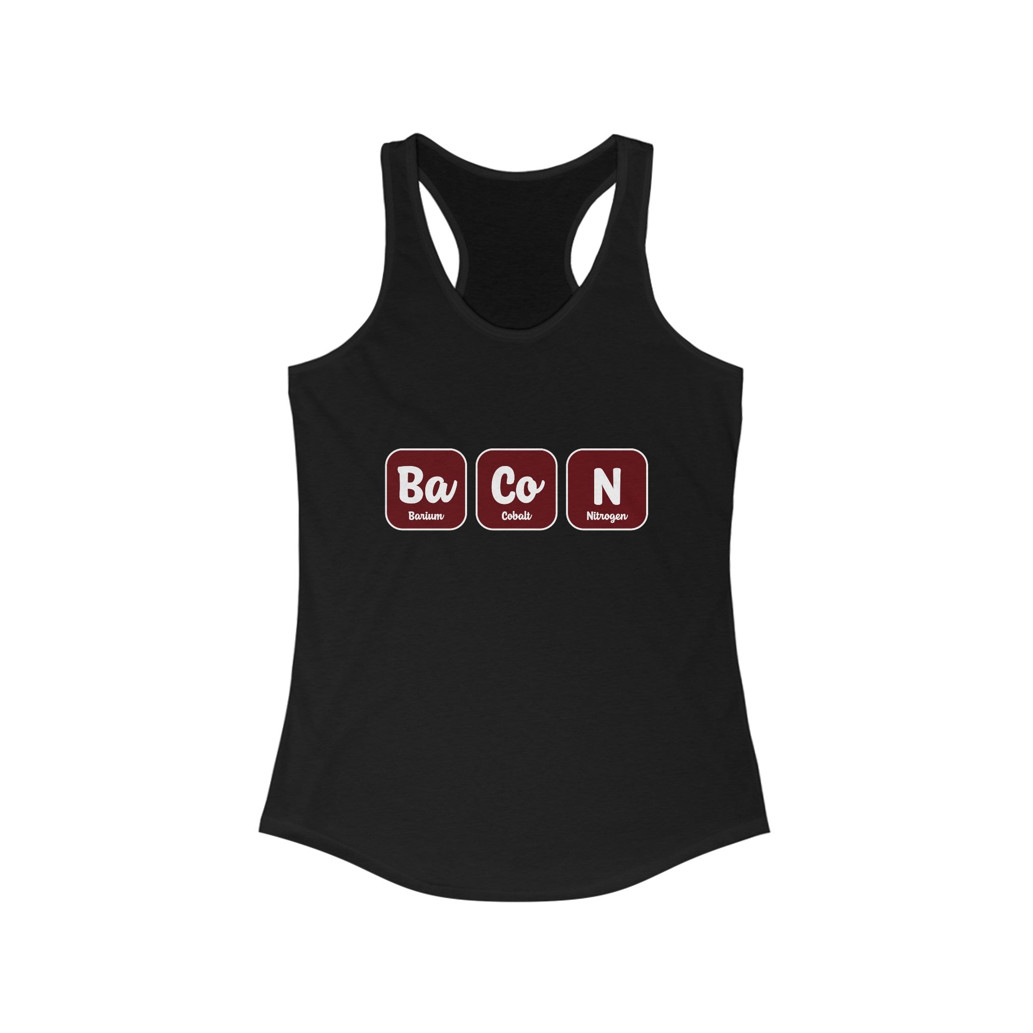 Ba-Co-N - Women's Racerback Tank