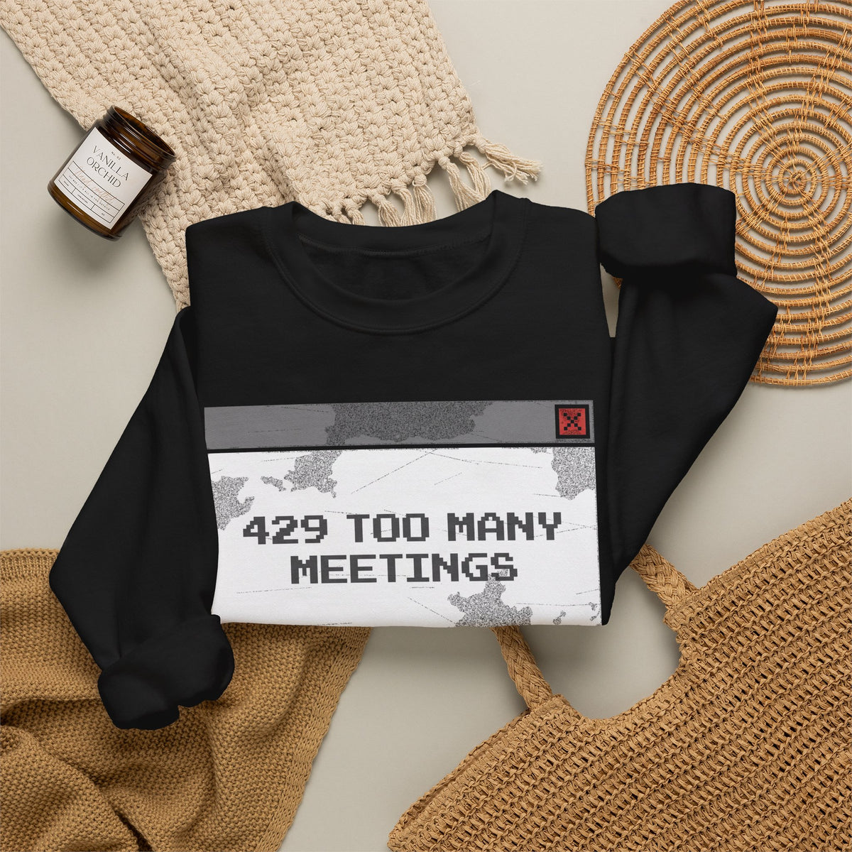 429 Too Many Meetings Sweatshirt