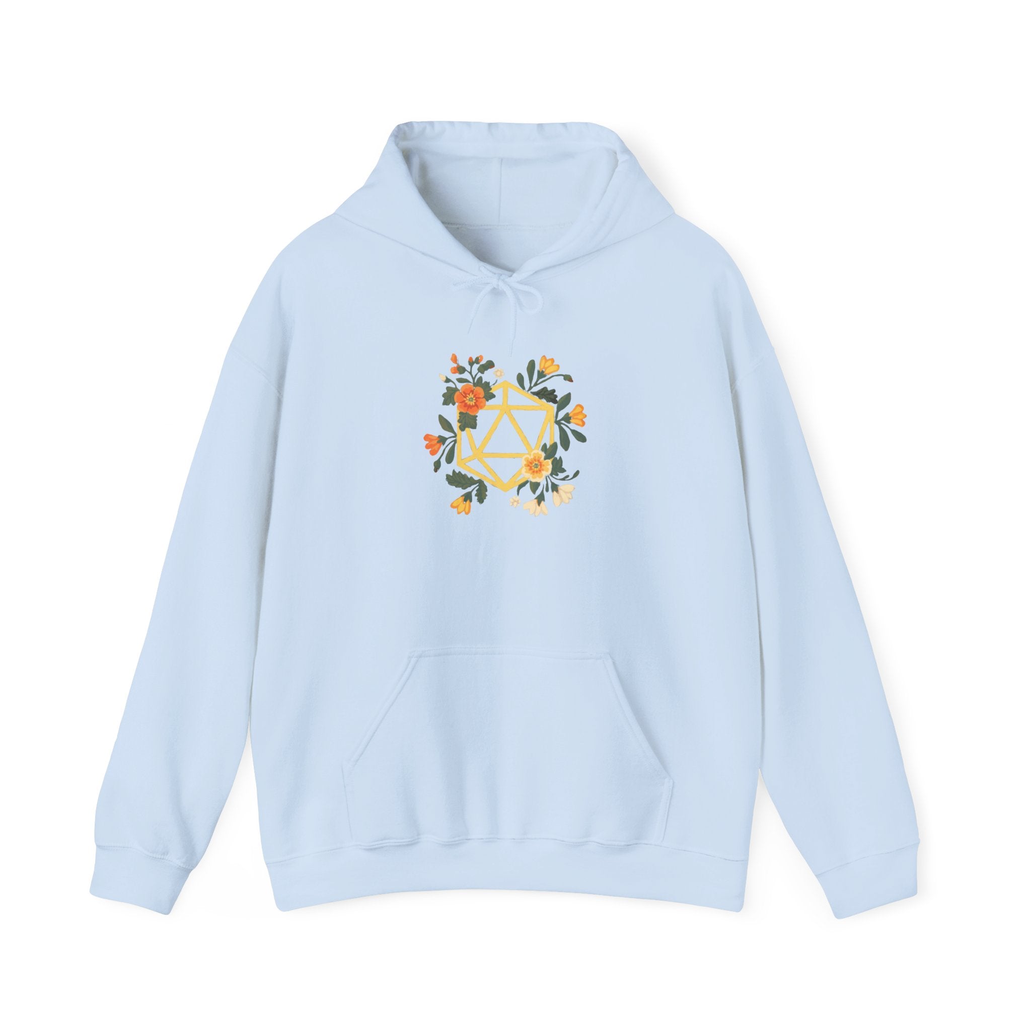 Flower Polyhedron - Hooded Sweatshirt