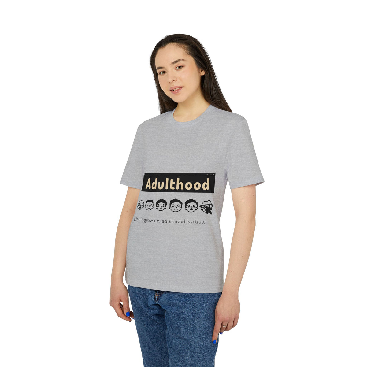 Adulthood Is a Trap Organic Tee