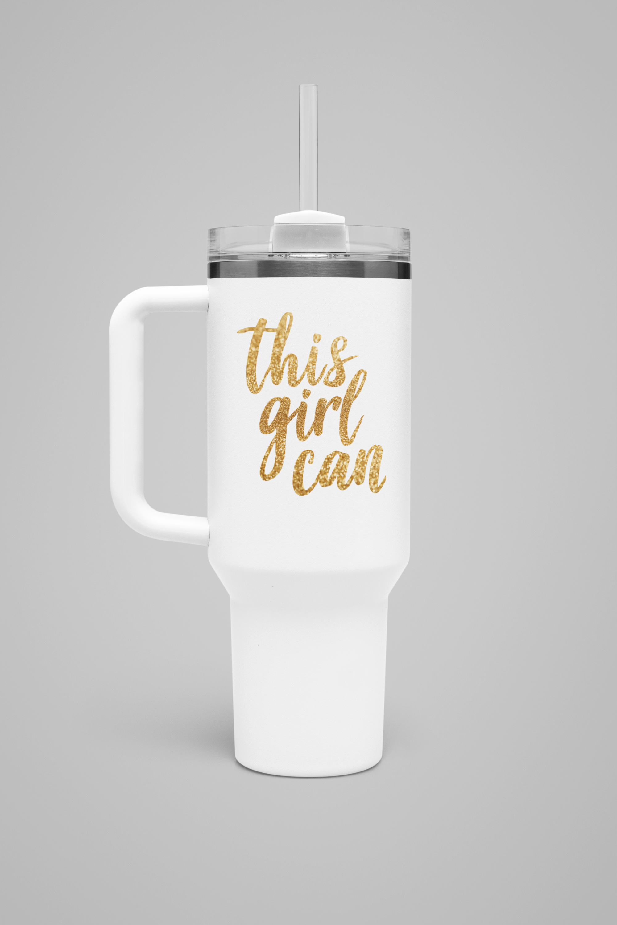 This Girl Can - insulated travel mug 40oz
