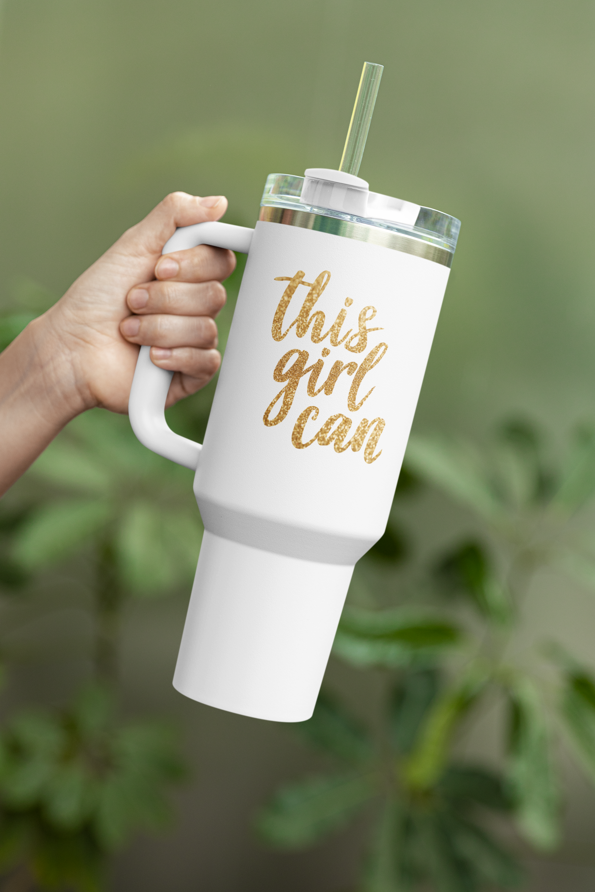 This Girl Can - insulated travel mug 40oz