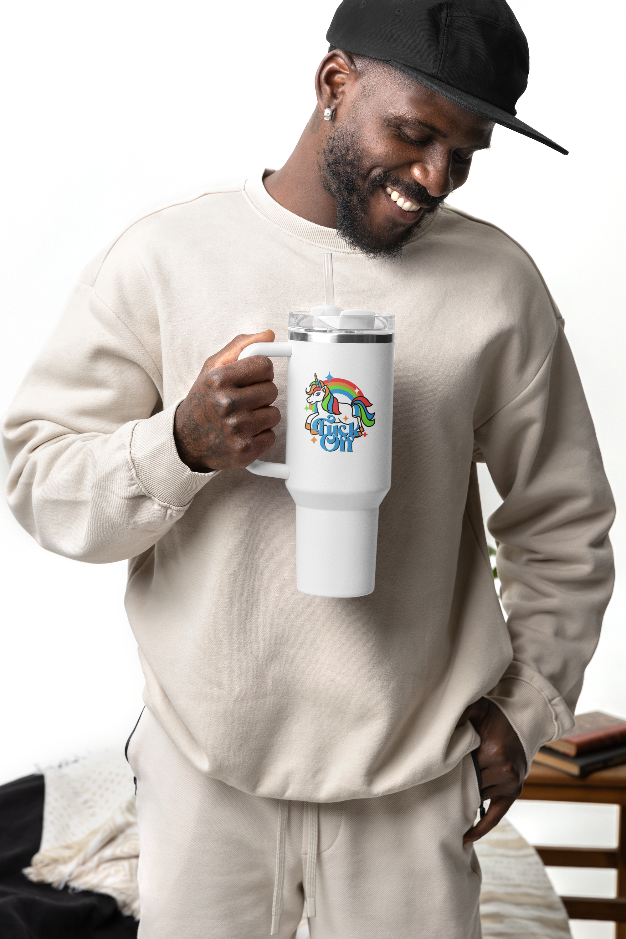 F Off - insulated travel mug 40oz