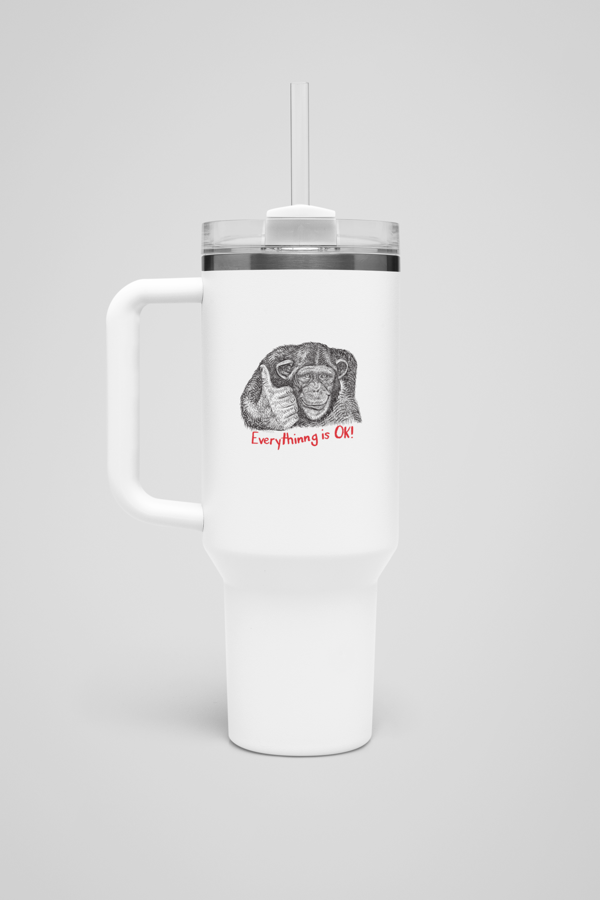 Everything is OK - insulated travel mug 40oz