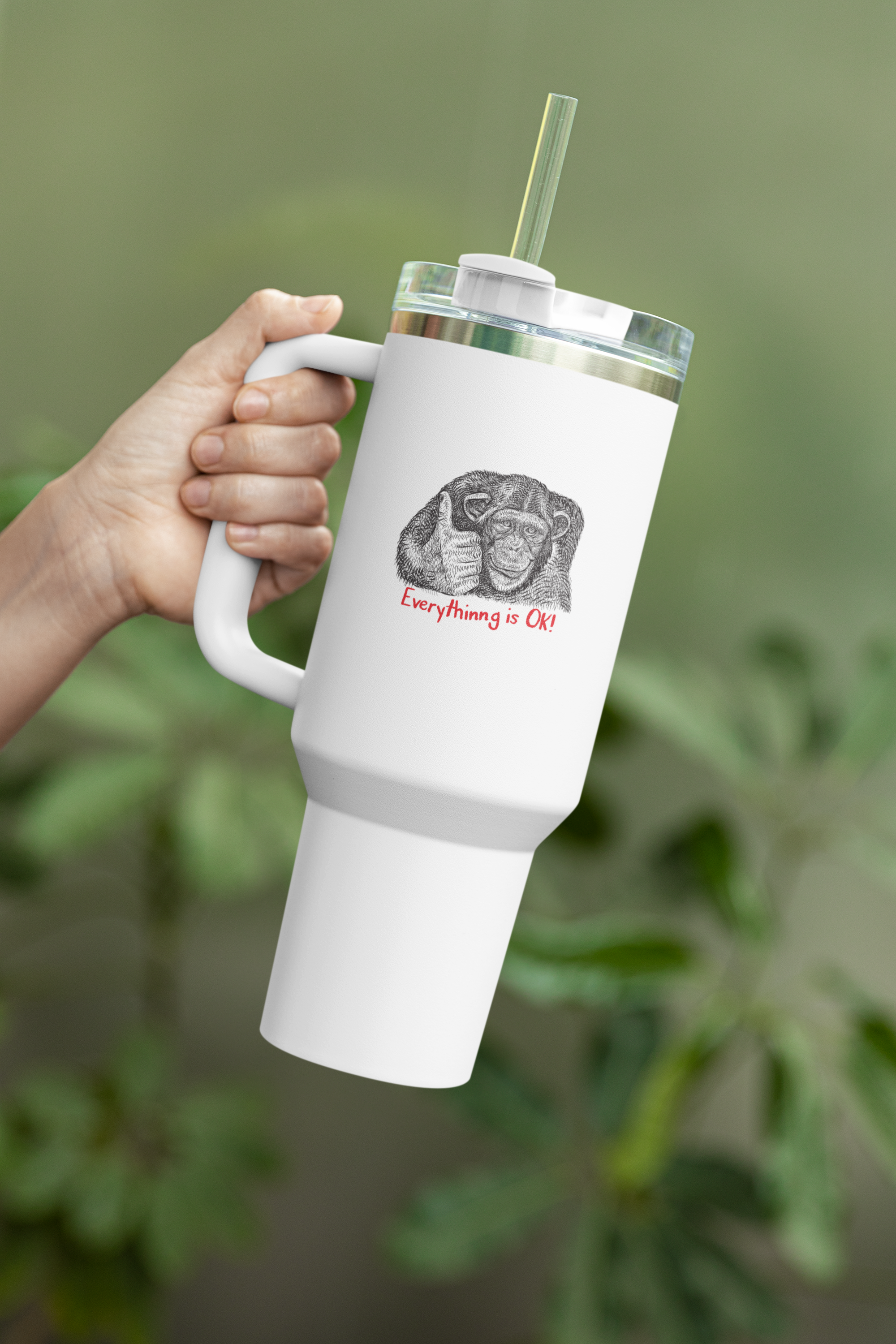 Everything is OK - insulated travel mug 40oz