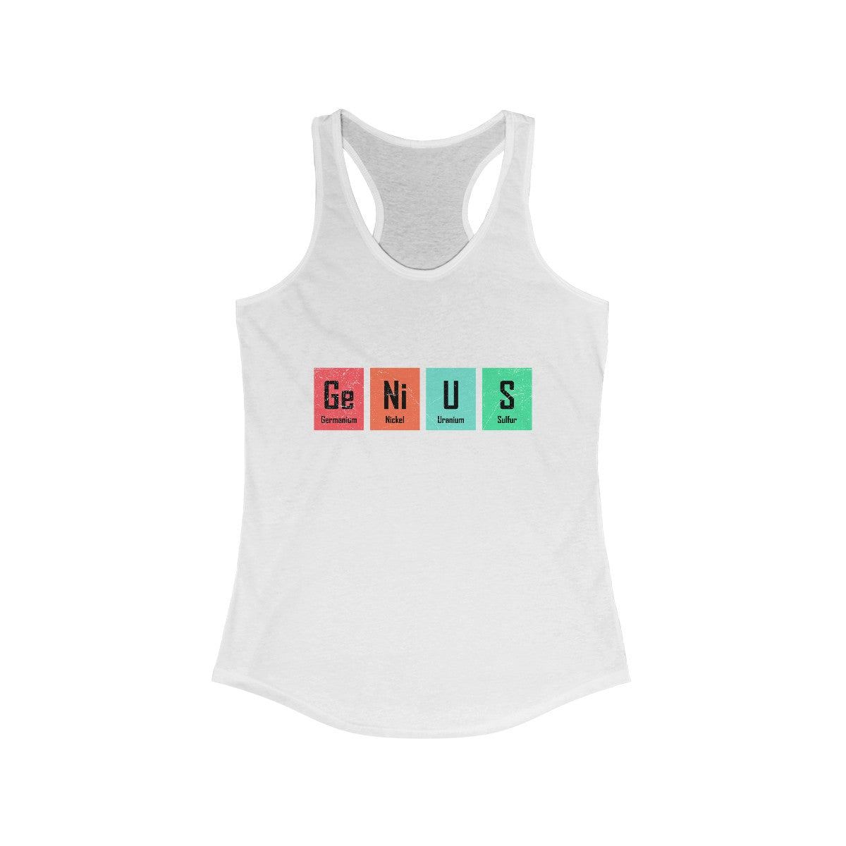 Ge-Ni-U-S - Women's Racerback Tank