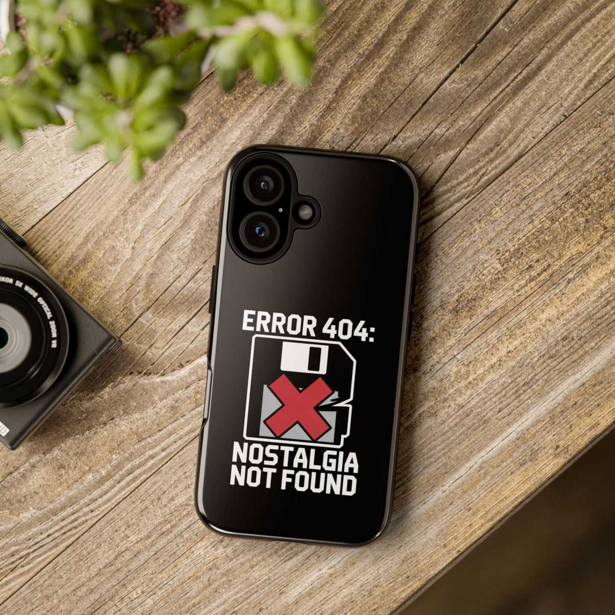 Error 404 Nostalgia Not Found Phone Case