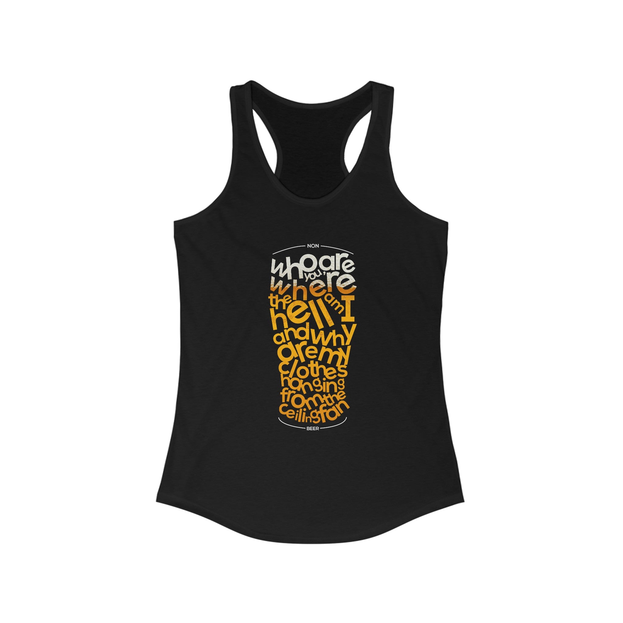 Beer - Women's Racerback Tank