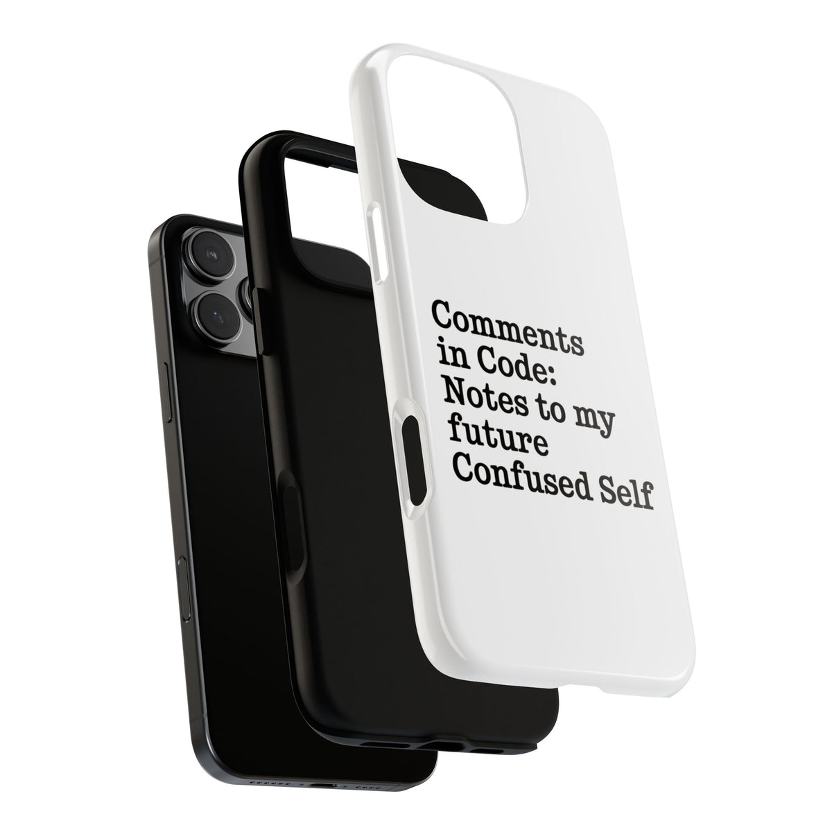 Comments in Code, Notes to My Future Confused Self Phone Case