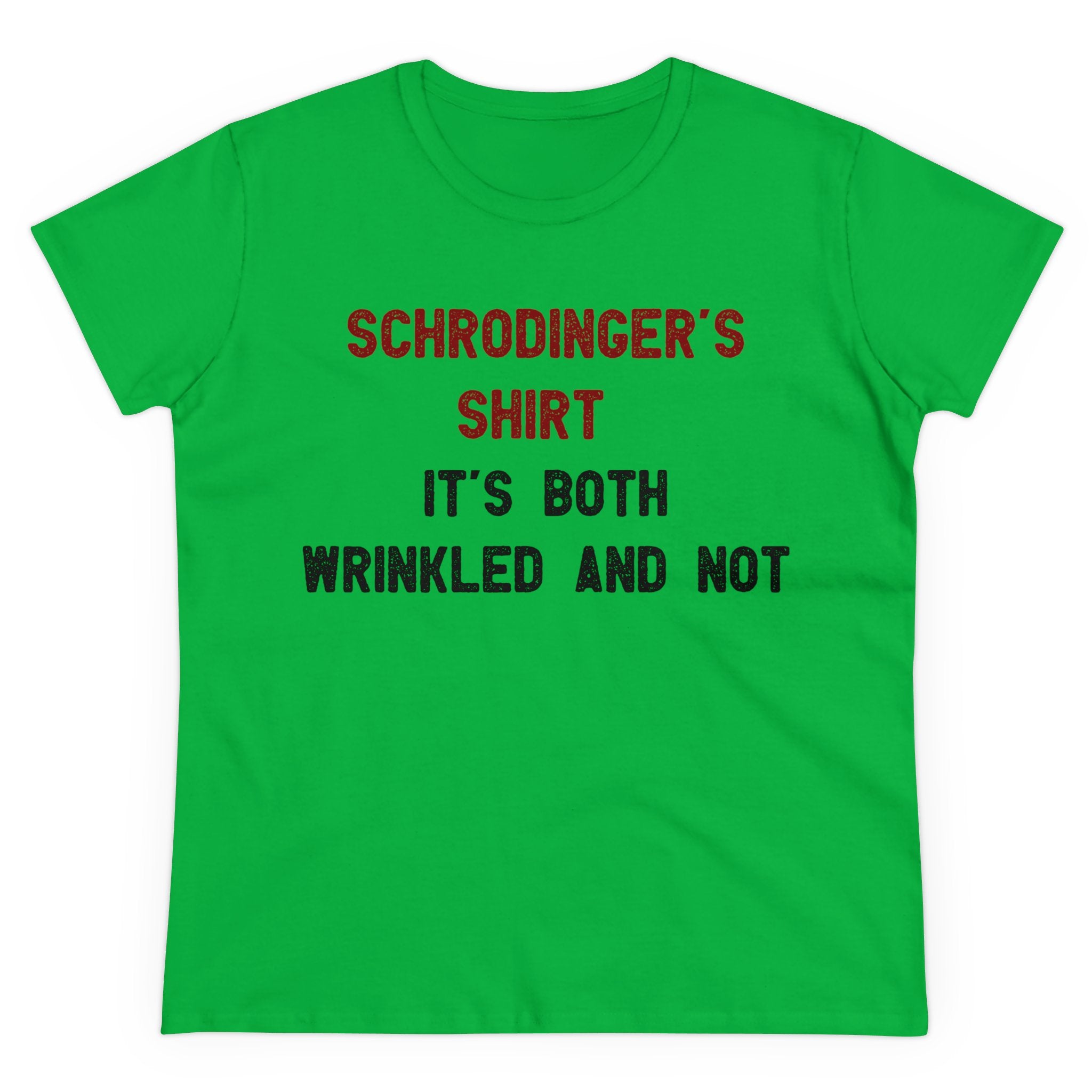 Schrodingers Shirt - Women's Tee T-Shirt - Geekpsters geek apparel