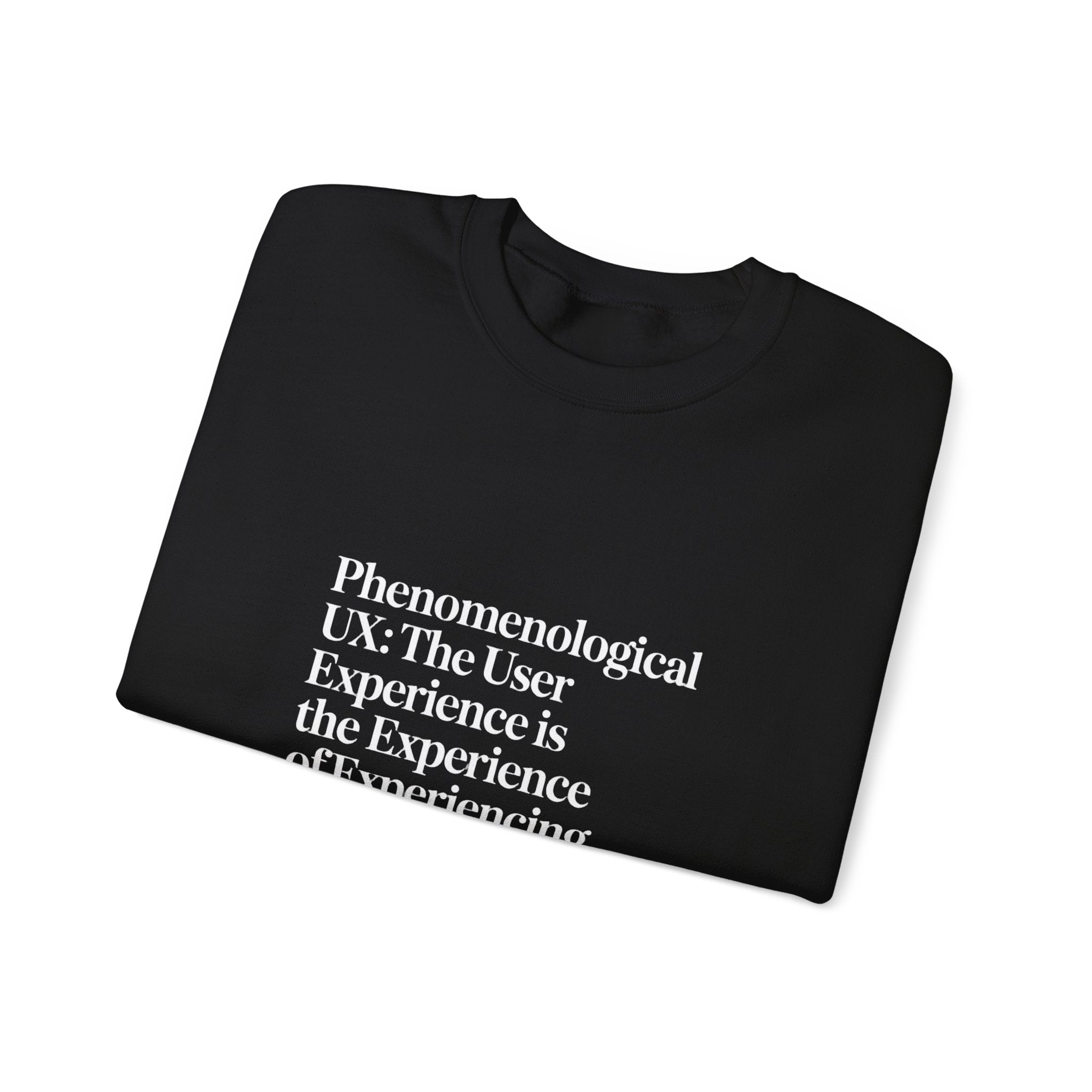 Phenomenological UX - Sweatshirt