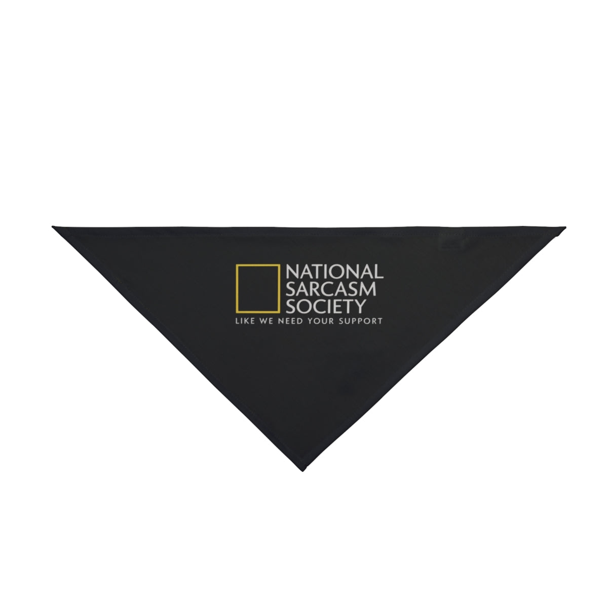 National Sarcasm Society - Pet Bandana