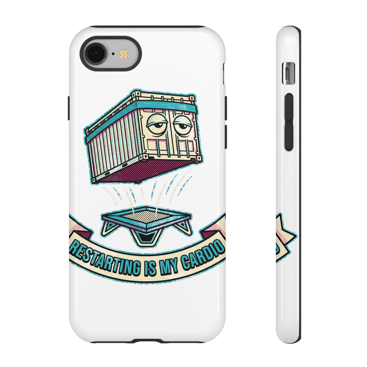 Restarting Is My Cardio Phone Case
