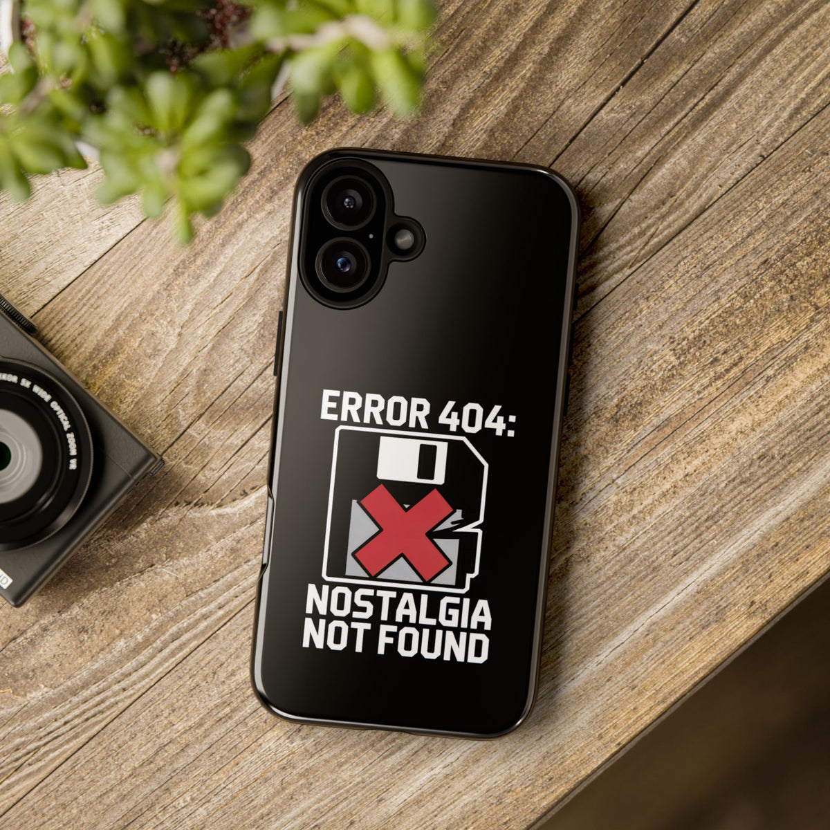 Error 404 Nostalgia Not Found Phone Case