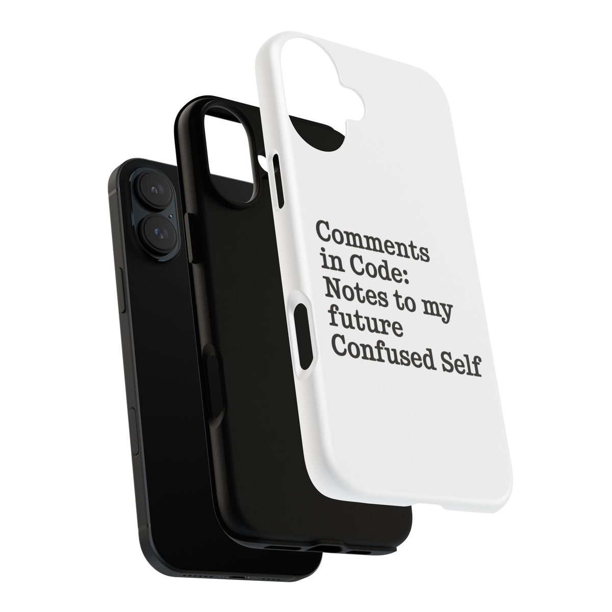 Comments in Code, Notes to My Future Confused Self Phone Case