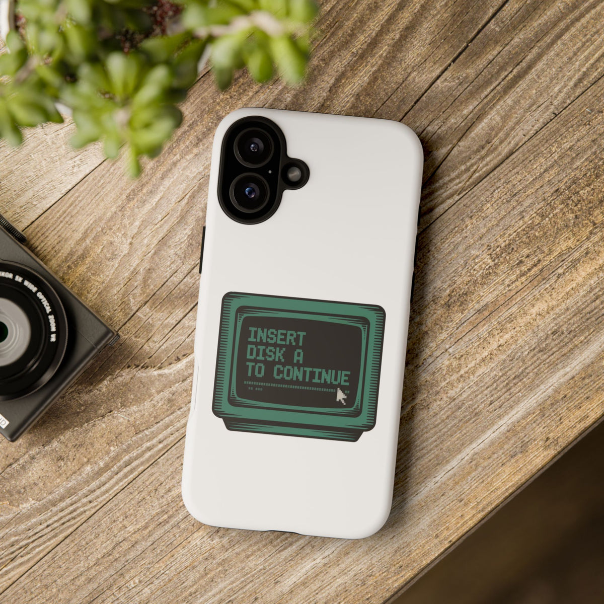 Insert Disk A to Continue Phone Case