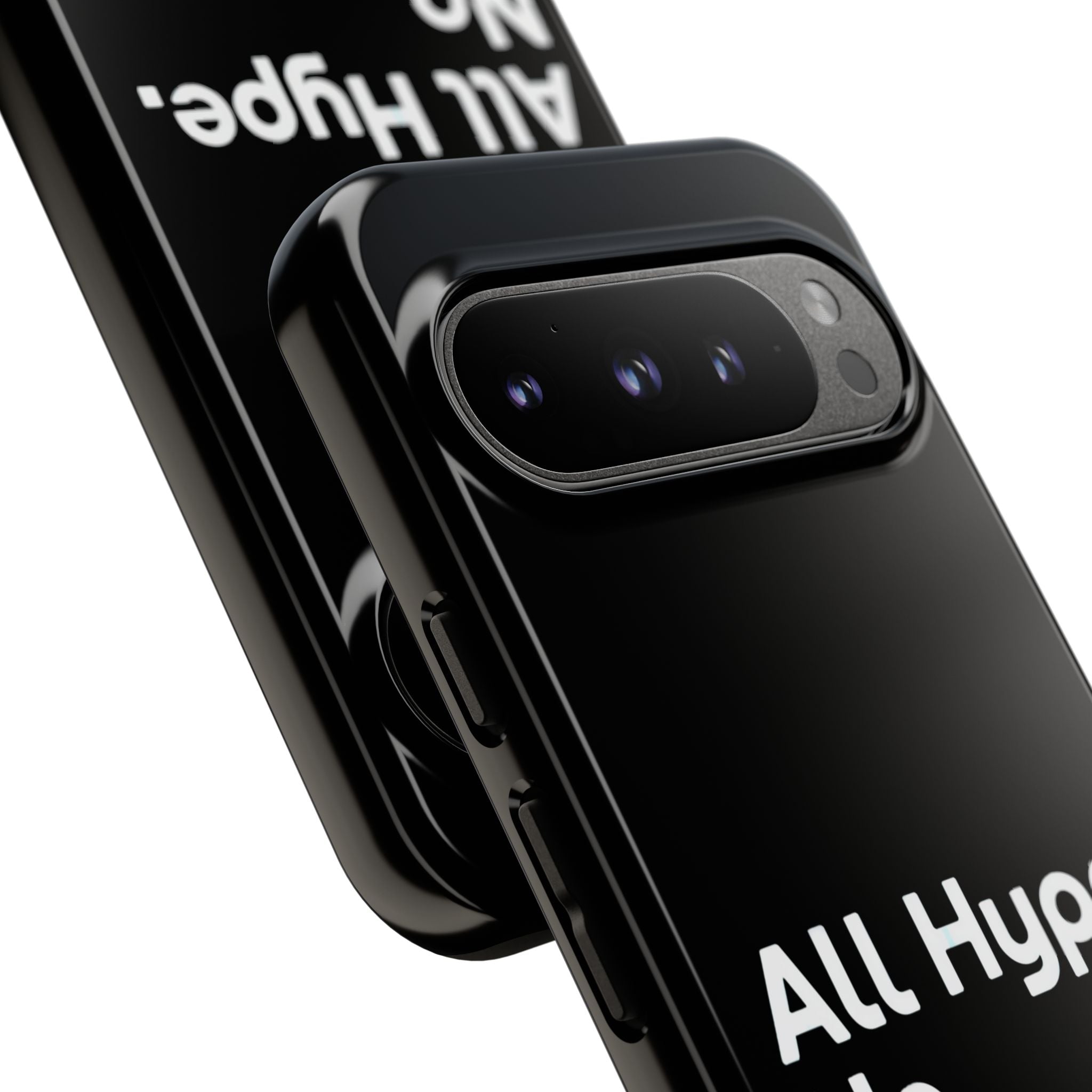 ALL HYPE NO COMPUTE- Impact-Resistant Phone Case