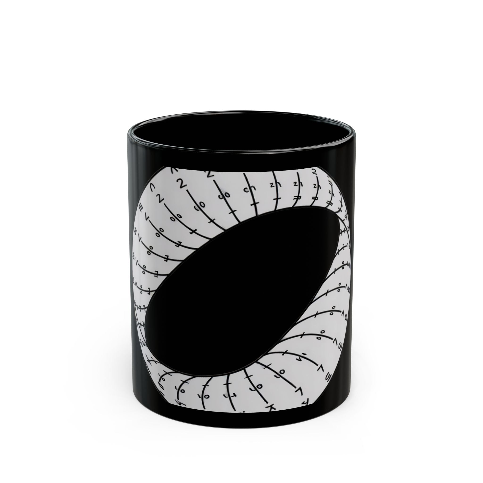Möbius strip - Black Mug