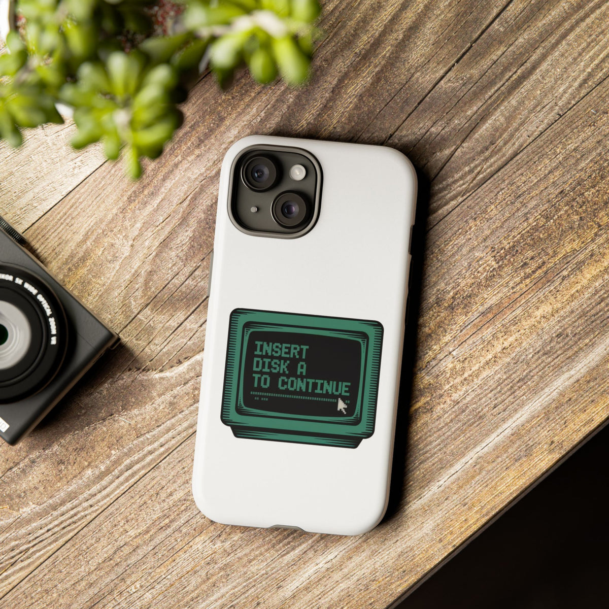 Insert Disk A to Continue Phone Case