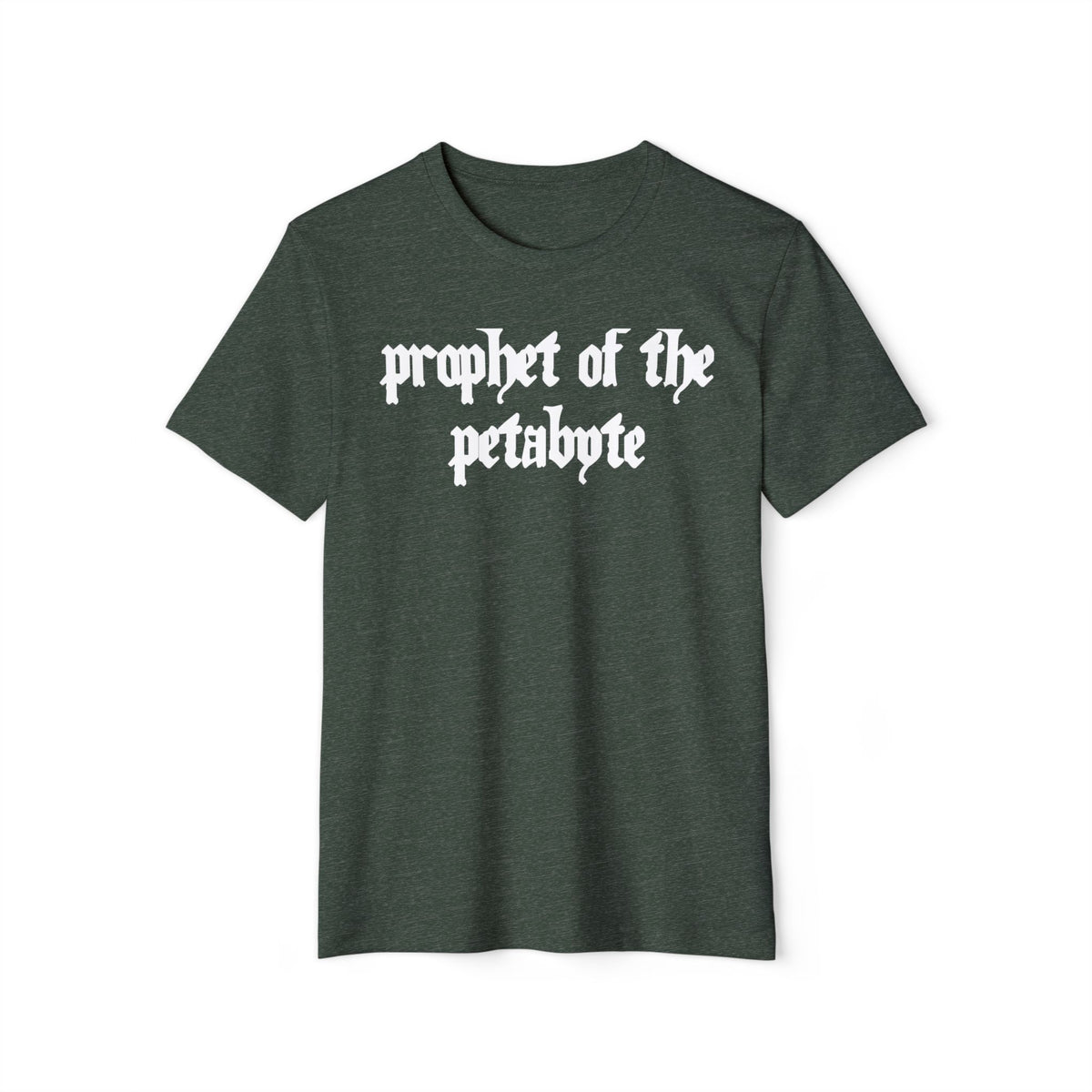 Prophet of the Petabyte Recycled Organic Tee