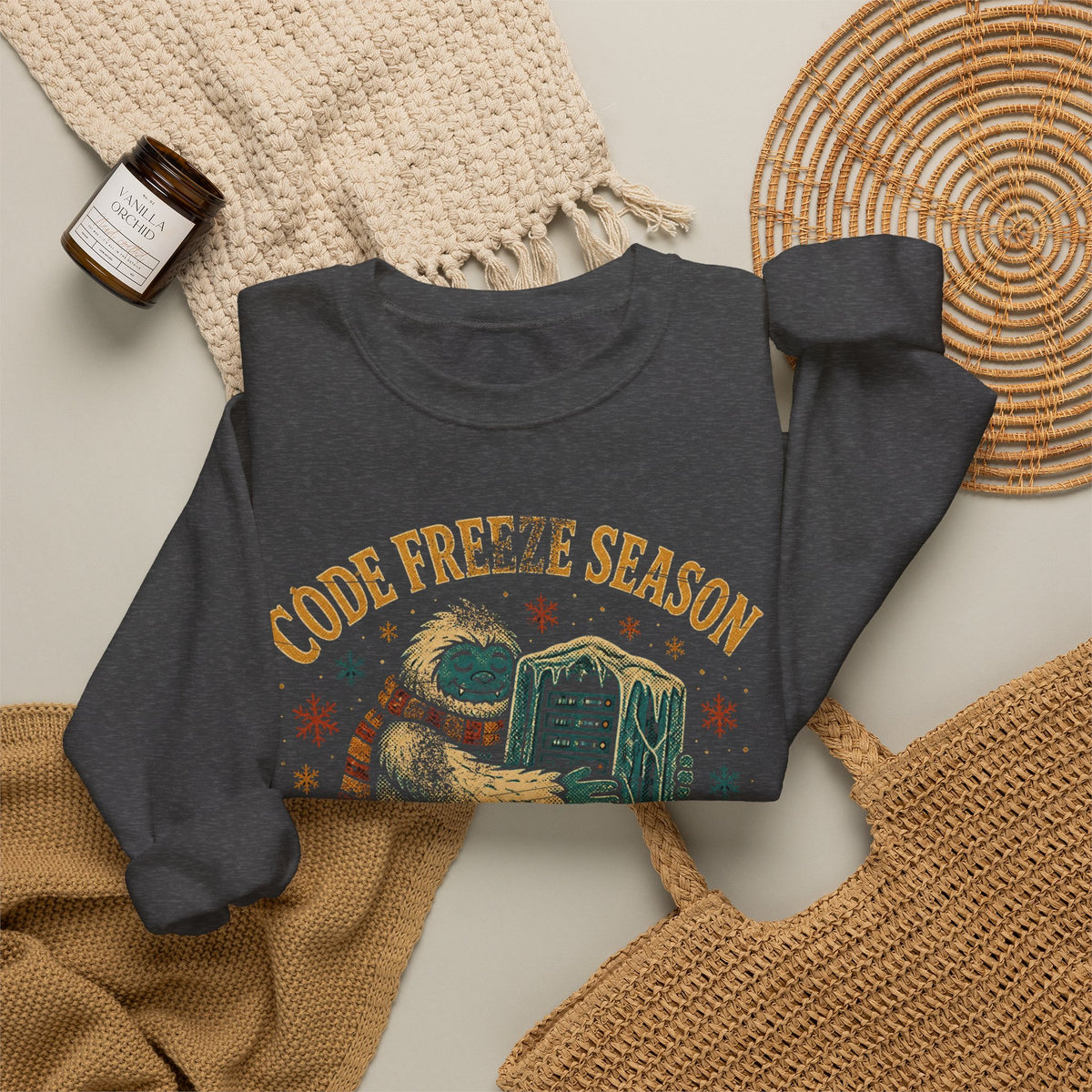 Code Freeze Season, No Deploys Until January Sweatshirt