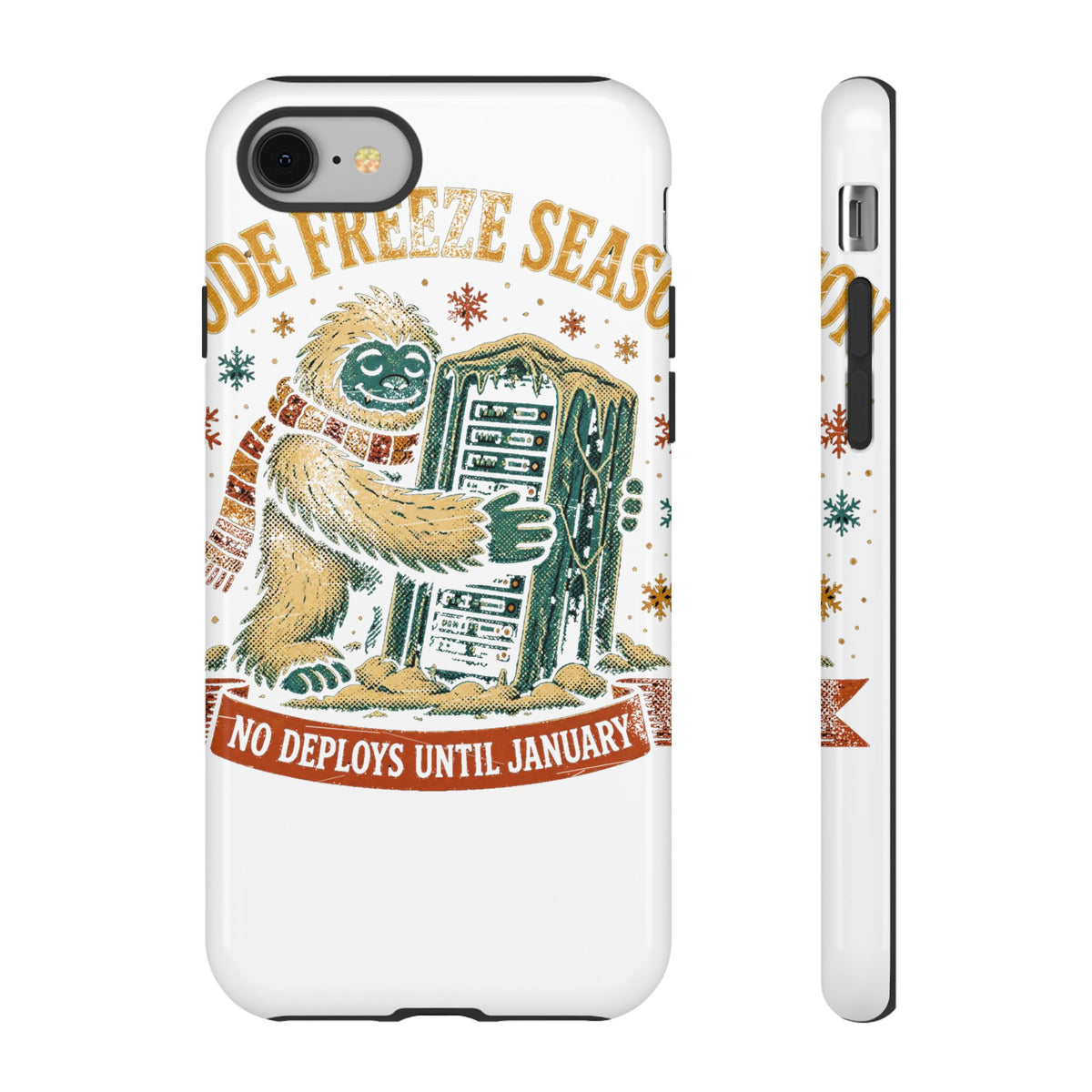 Code Freeze Season, No Deploys Until January Phone Case