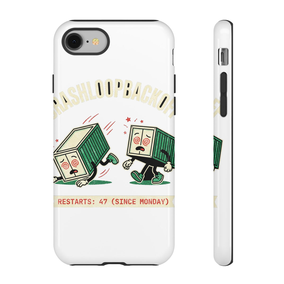 CrashLoopBackOff Restarted 47 Times Phone Case