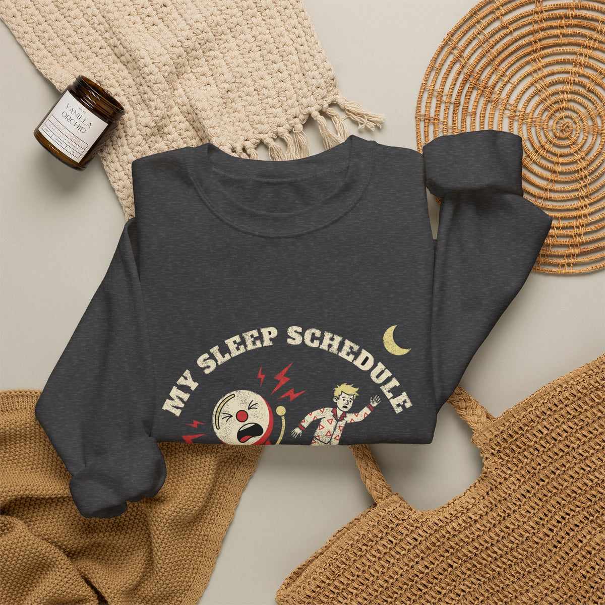 My Sleep Schedule Is Event-Driven Sweatshirt
