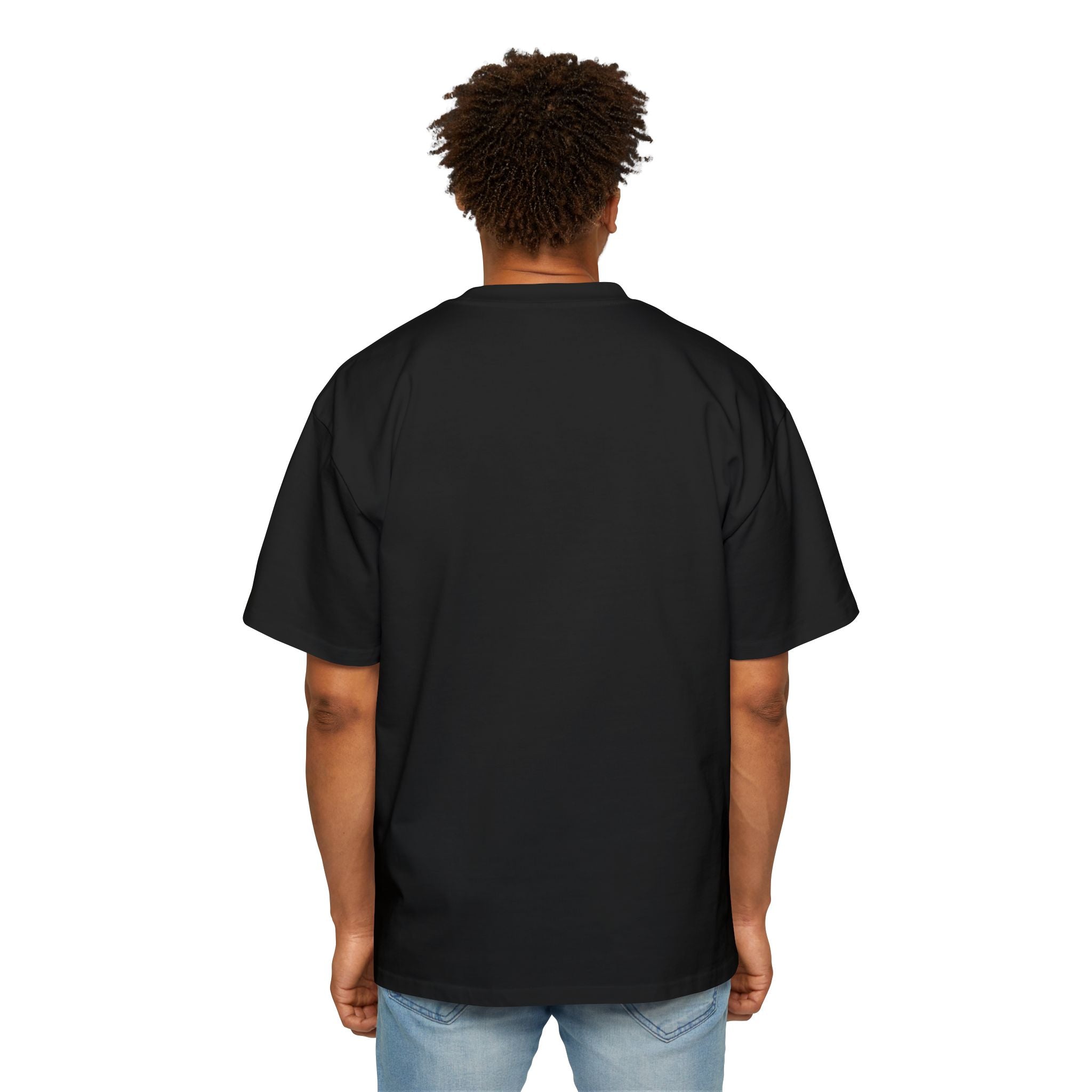 I DO IT FOR THE LOGS White - Heavy Oversized Tee