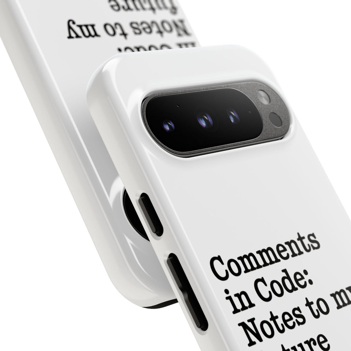 Comments in Code, Notes to My Future Confused Self Phone Case