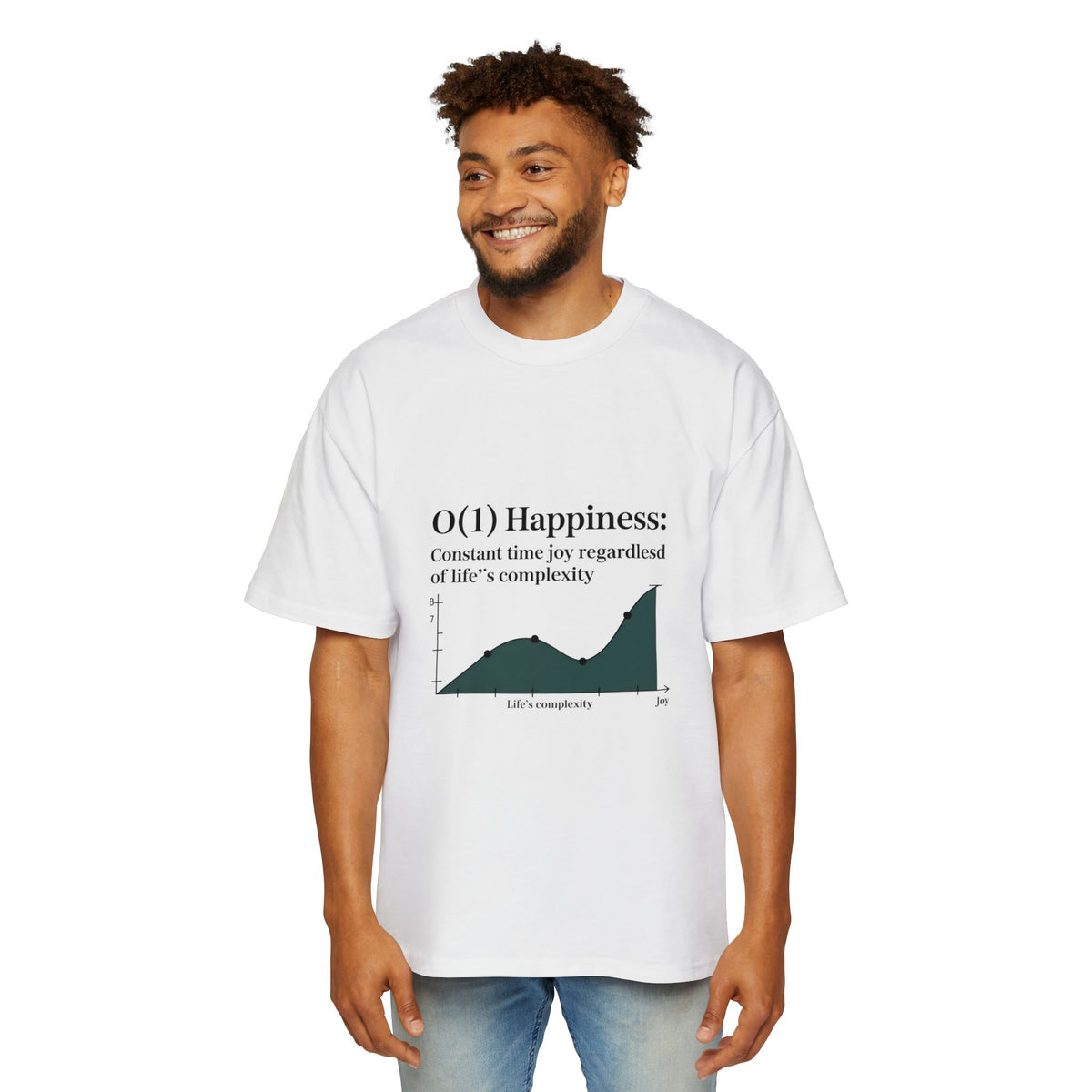 O(1) Happiness Oversized Tee