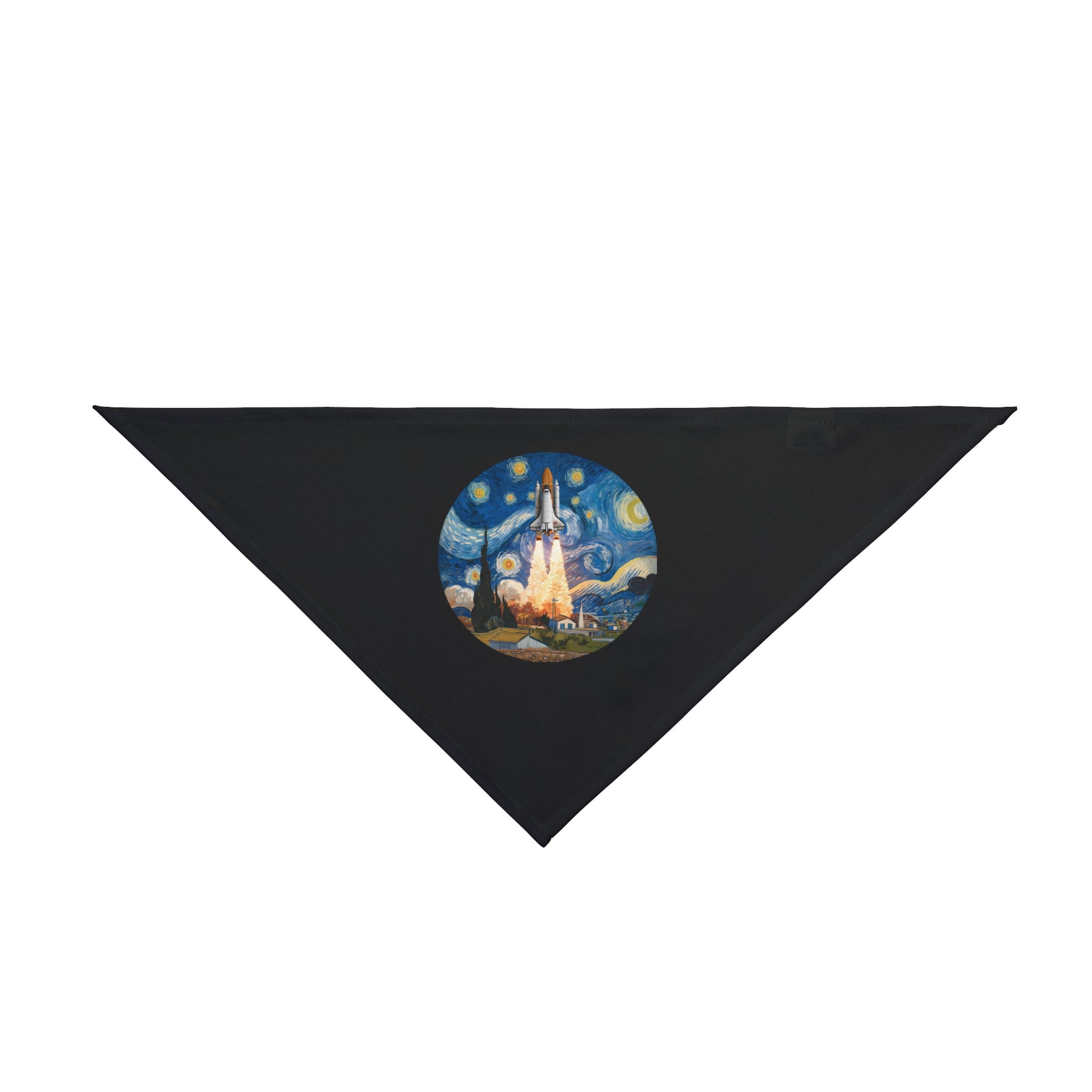 Van Gogh Spaceship - Pet Bandana