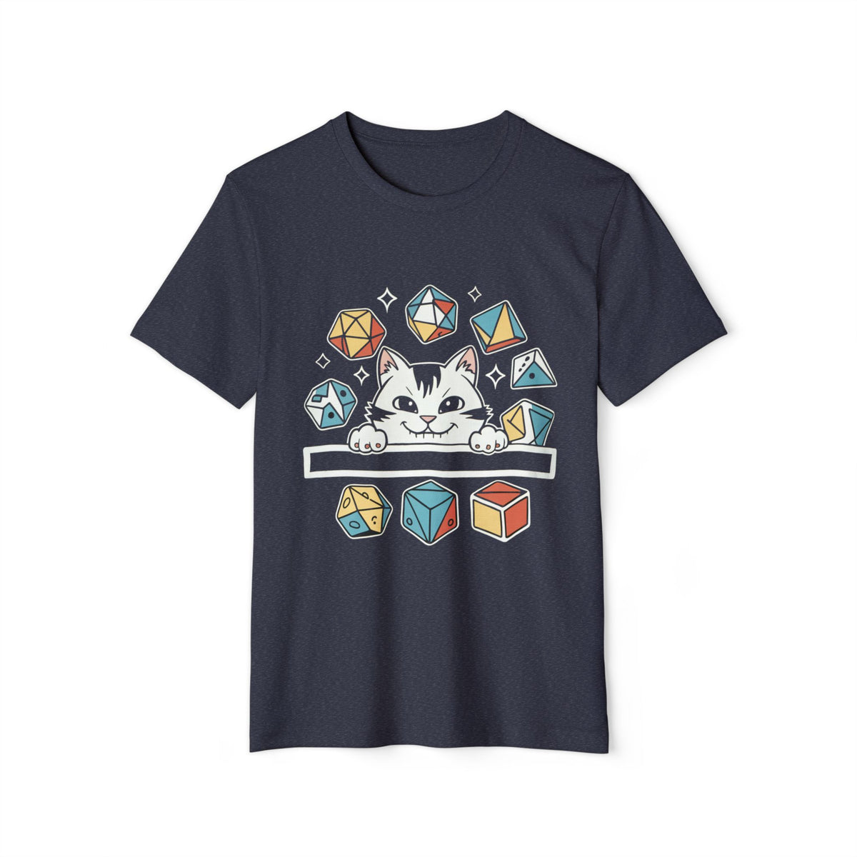 Cat Dice Goblin Recycled Organic Tee